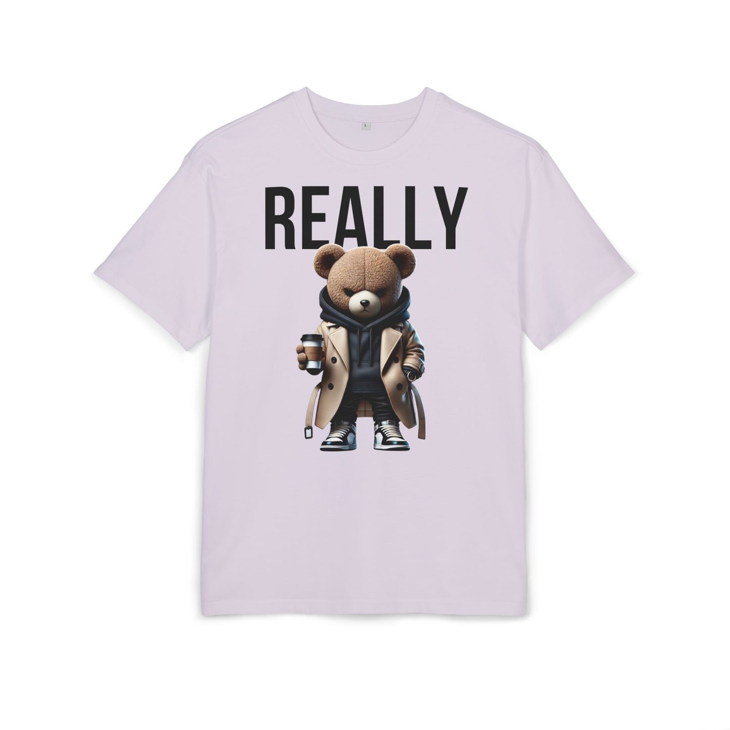 Unisex Oversized T-Shirt „REALLY“ mit Statement Print | 100 % Baumwolle | seianders.de