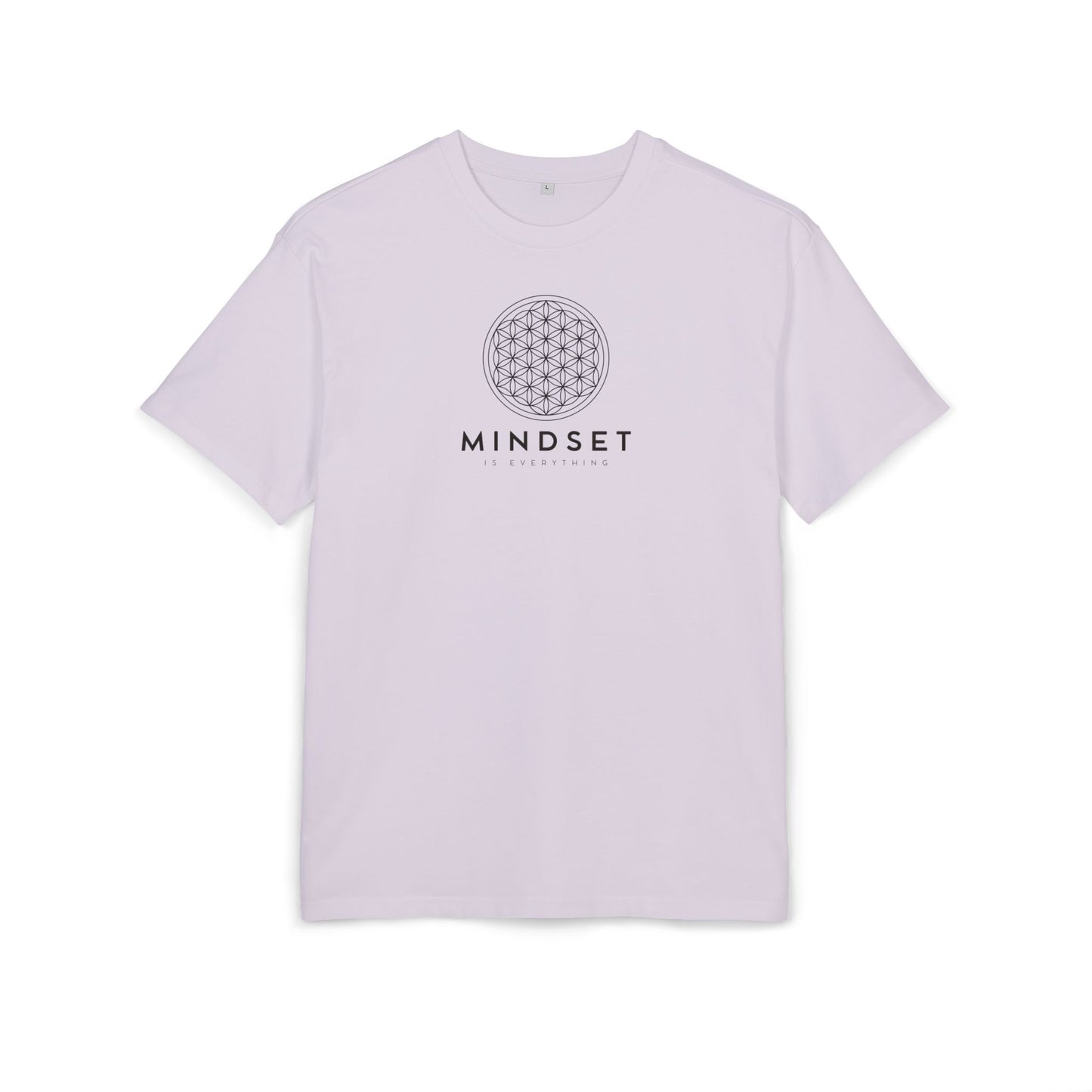 Unisex Oversized T-Shirt „Mindset is Everything“ mit Statement Print | 100 % Baumwolle | seianders.de