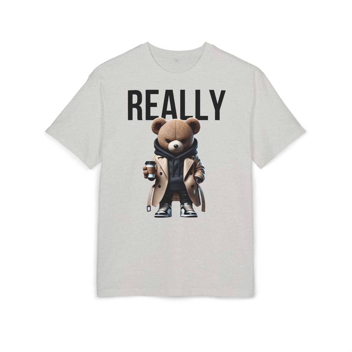 Unisex Oversized T-Shirt „REALLY“ mit Statement Print | 100 % Baumwolle | seianders.de