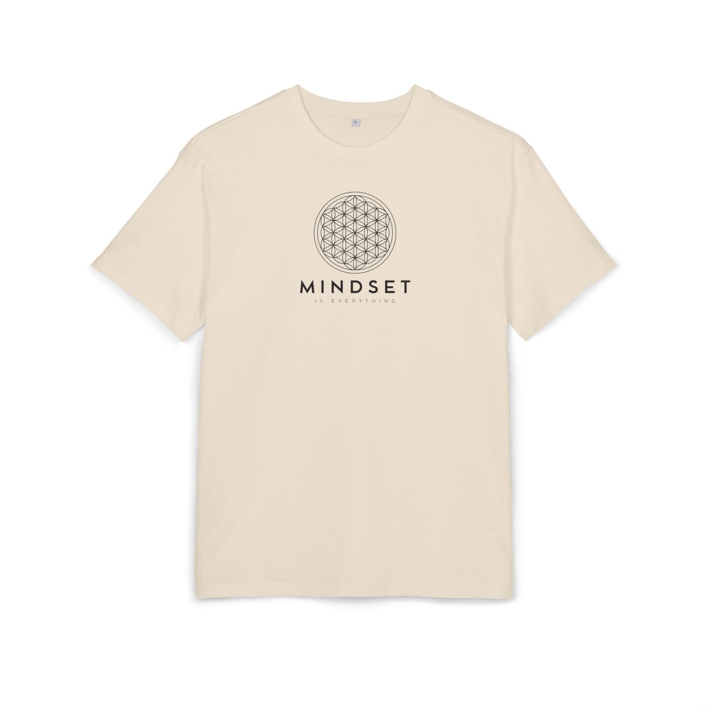 Unisex Oversized T-Shirt „Mindset is Everything“ mit Statement Print | 100 % Baumwolle | seianders.de