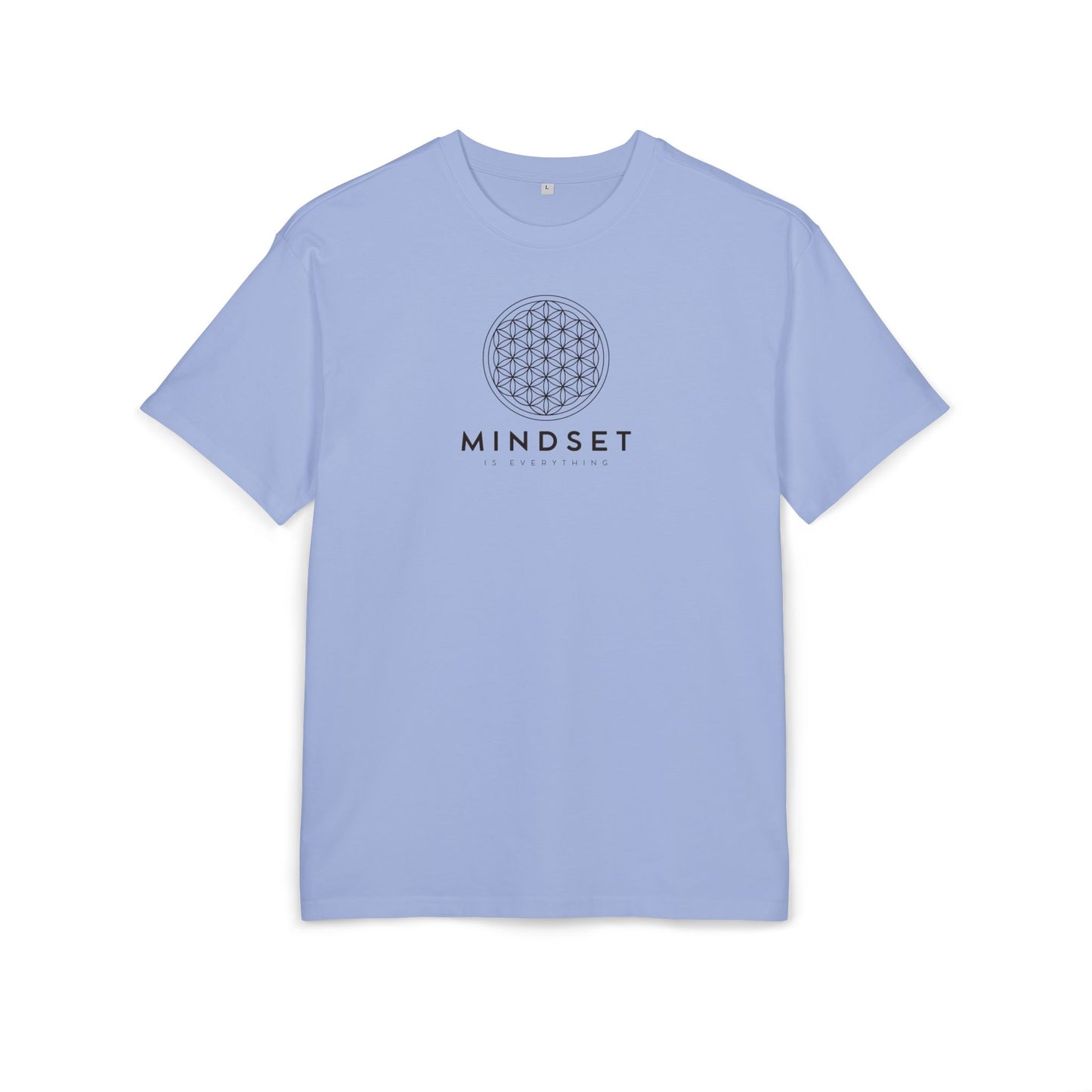 Unisex Oversized T-Shirt „Mindset is Everything“ mit Statement Print | 100 % Baumwolle | seianders.de