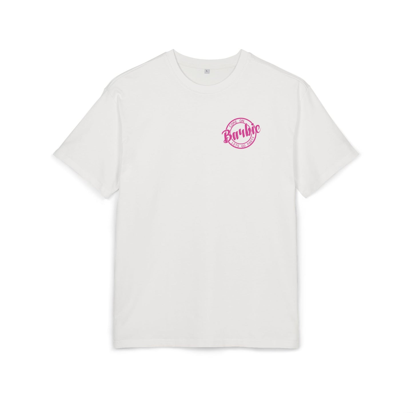Unisex Oversized T-Shirt „Come on Barbie“ aus 100 % Baumwolle | Front-Print Statement Shirt | seianders.de