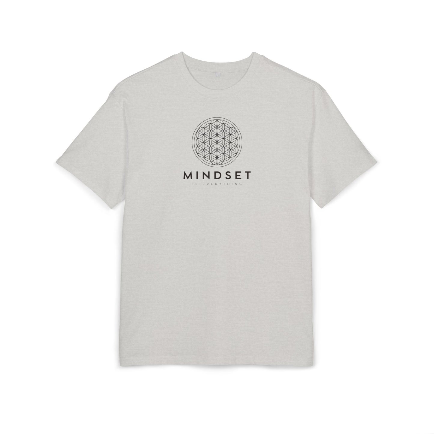 Unisex Oversized T-Shirt „Mindset is Everything“ mit Statement Print | 100 % Baumwolle | seianders.de