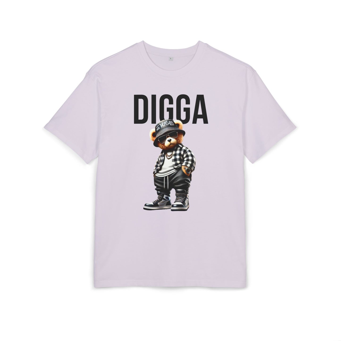 Unisex Oversized T-Shirt „DIGGA“ mit Statement Print | 100 % Baumwolle | seianders.de