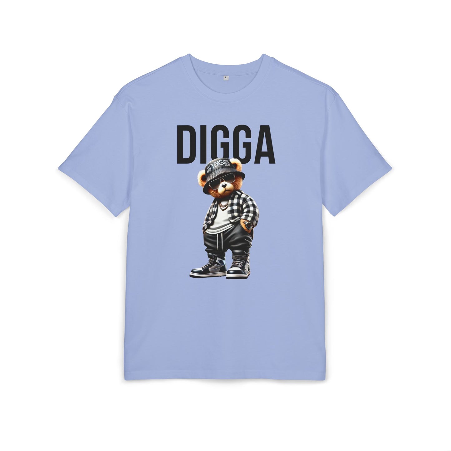Unisex Oversized T-Shirt „DIGGA“ mit Statement Print | 100 % Baumwolle | seianders.de