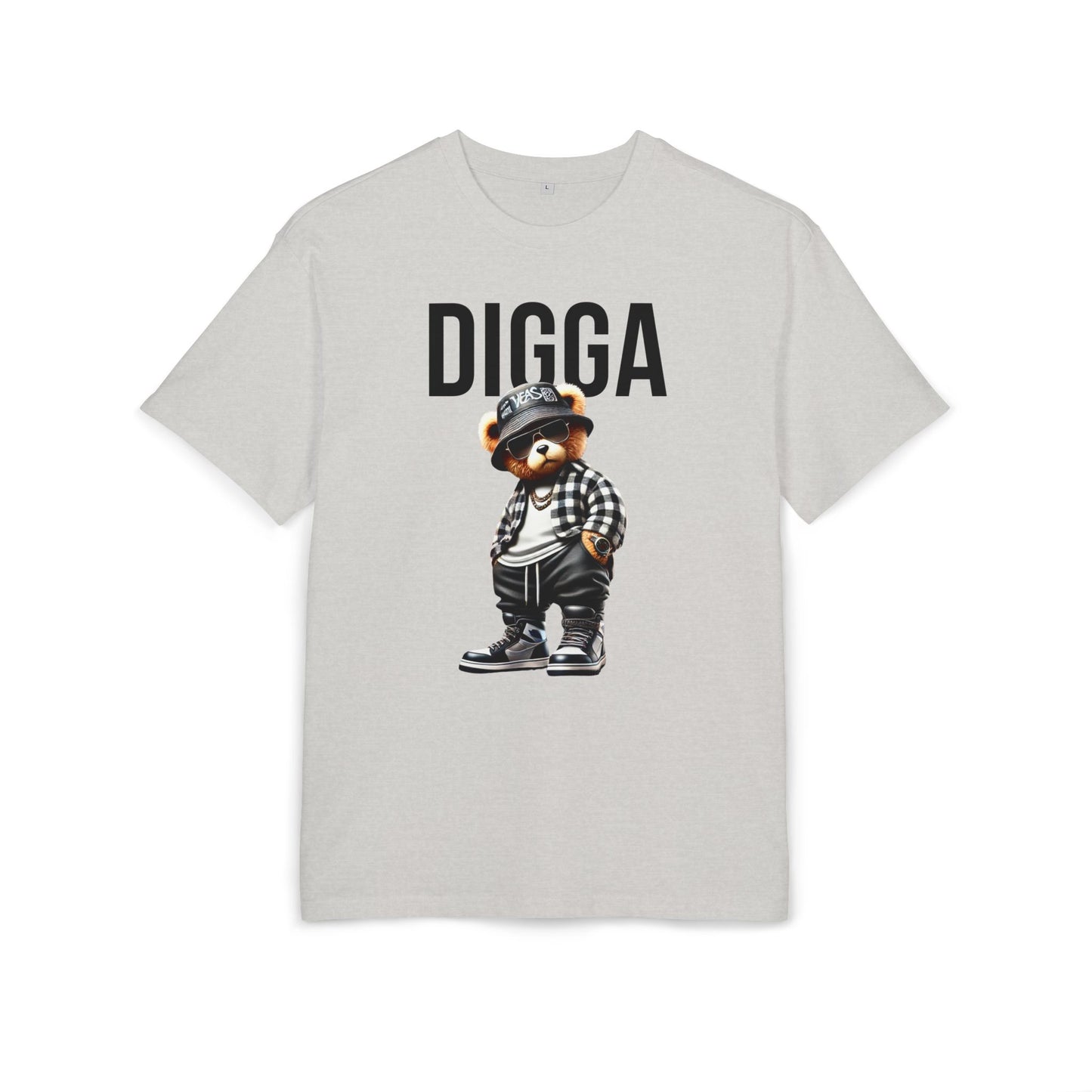 Unisex Oversized T-Shirt „DIGGA“ mit Statement Print | 100 % Baumwolle | seianders.de
