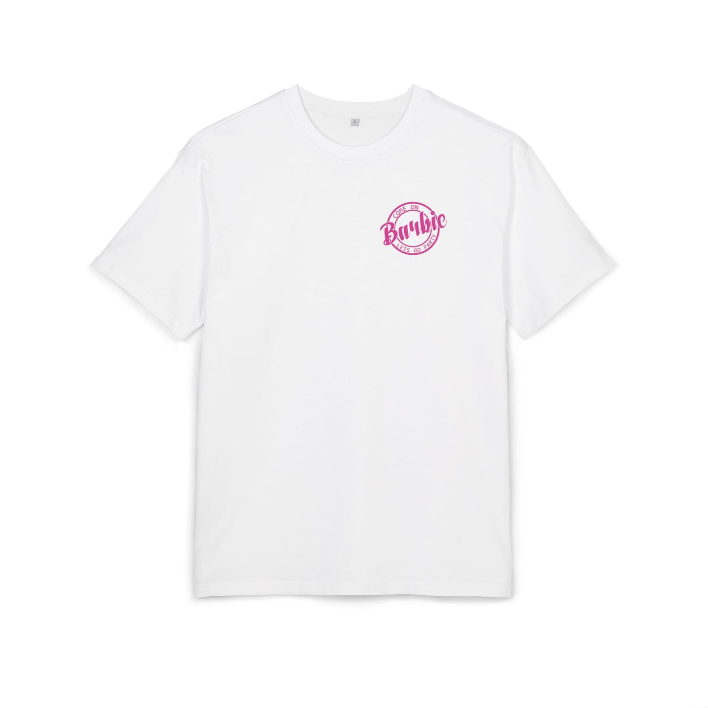 Unisex Oversized T-Shirt „Come on Barbie“ aus 100 % Baumwolle | Front-Print Statement Shirt | seianders.de