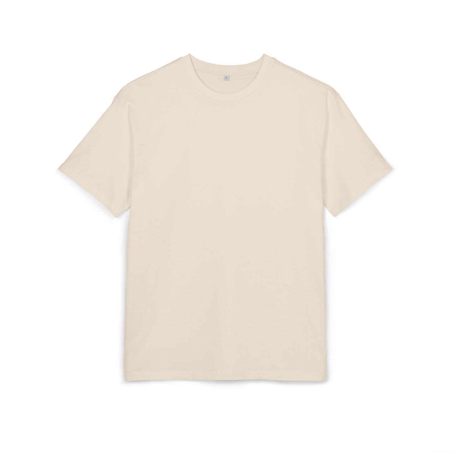 „LASS MAL DAS GUTE IN ALLEM SEHEN“ Unisex Oversized T-Shirt mit Back-Print | Baumwolle Statement Shirt | seianders.de
