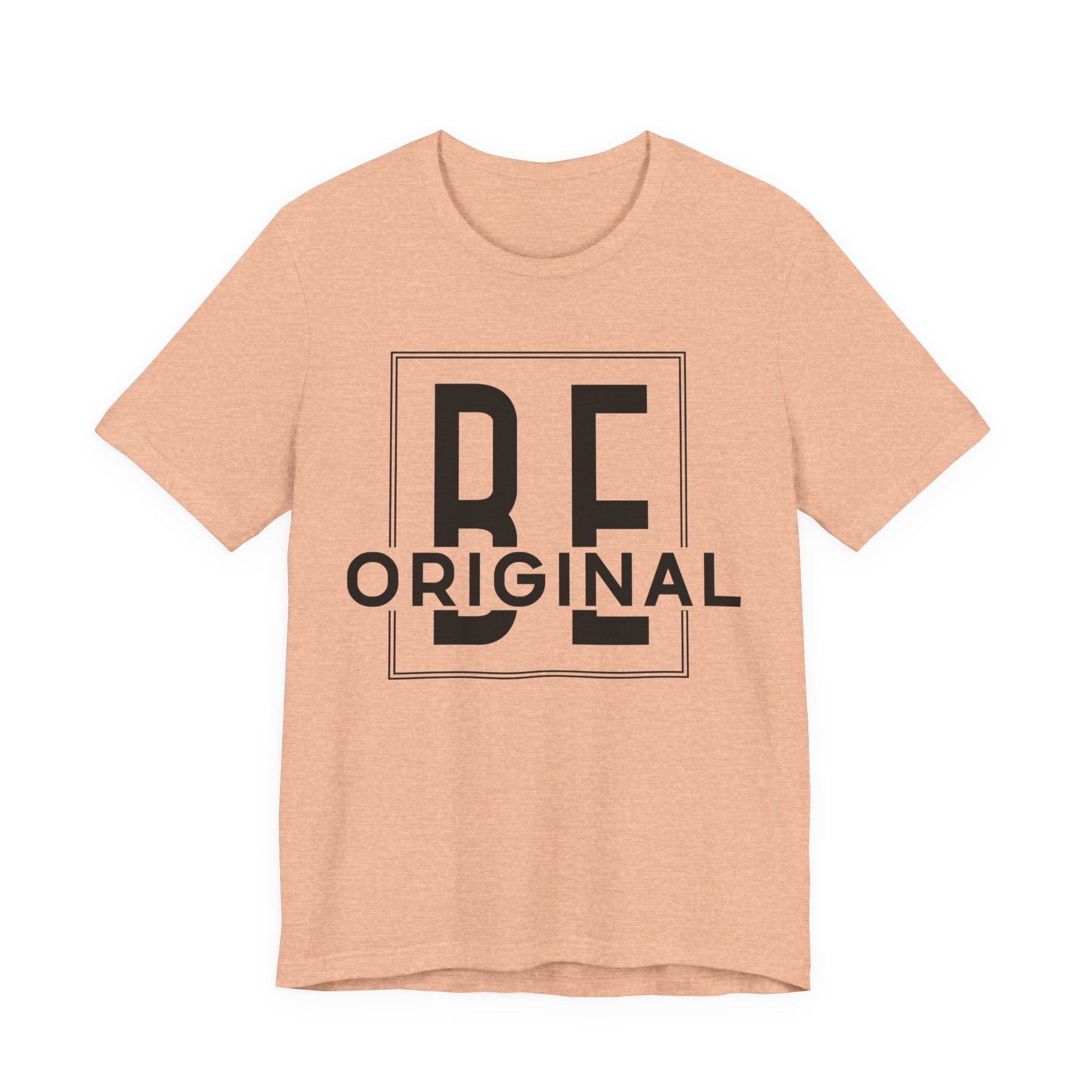 Unisex Jersey T-Shirt „BE ORIGINAL“ – Cooles Kurzarmshirt mit kraftvollem Frontprint
