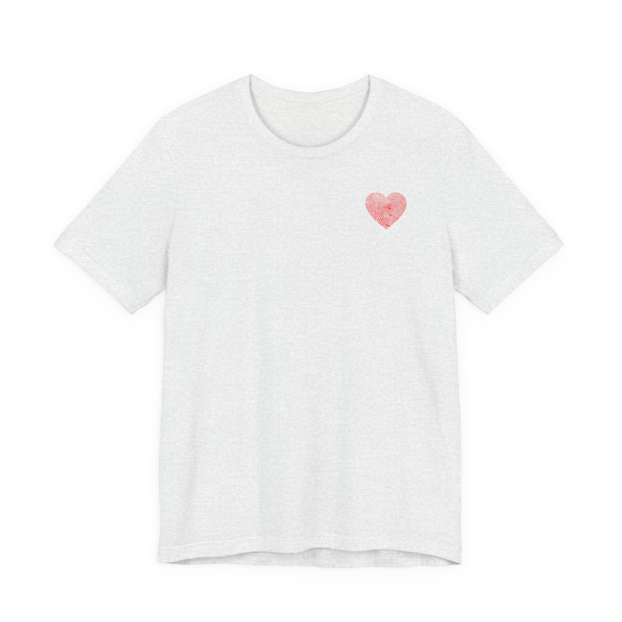 Unisex T-Shirt „Rotes Herz“ – Liebe & Leidenschaft | Atmungsaktive Baumwolle für Alltag & Freizeit