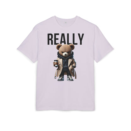 Unisex Oversized T-Shirt „REALLY“ mit Statement Print | 100 % Baumwolle | seianders.de