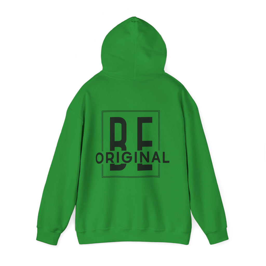 Hoodie „BE ORIGINAL“ – Cooler Unisex Hoodie mit inspirierendem Rückenprint