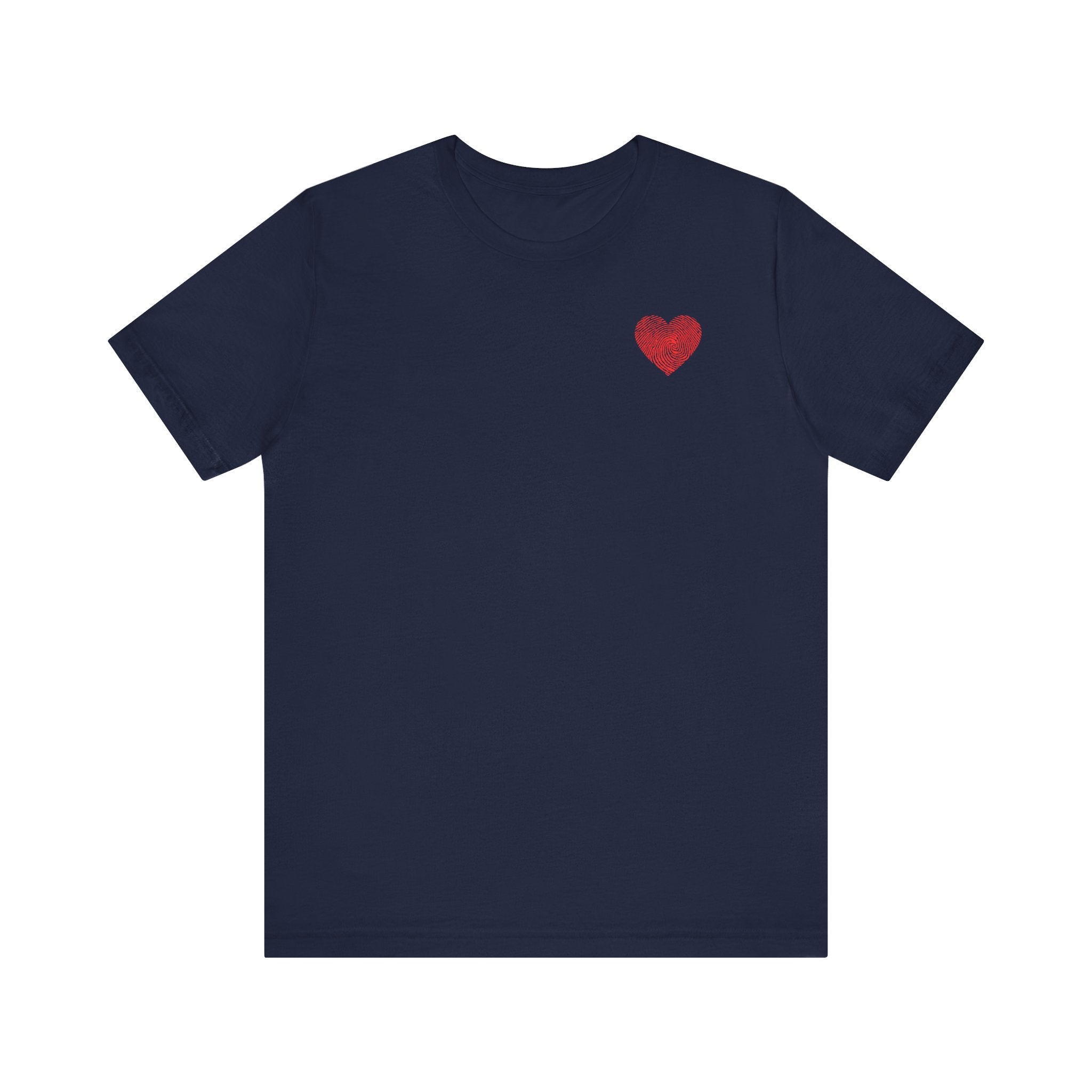 Unisex T-Shirt „Rotes Herz“ – Liebe & Leidenschaft | Atmungsaktive Baumwolle für Alltag & Freizeit