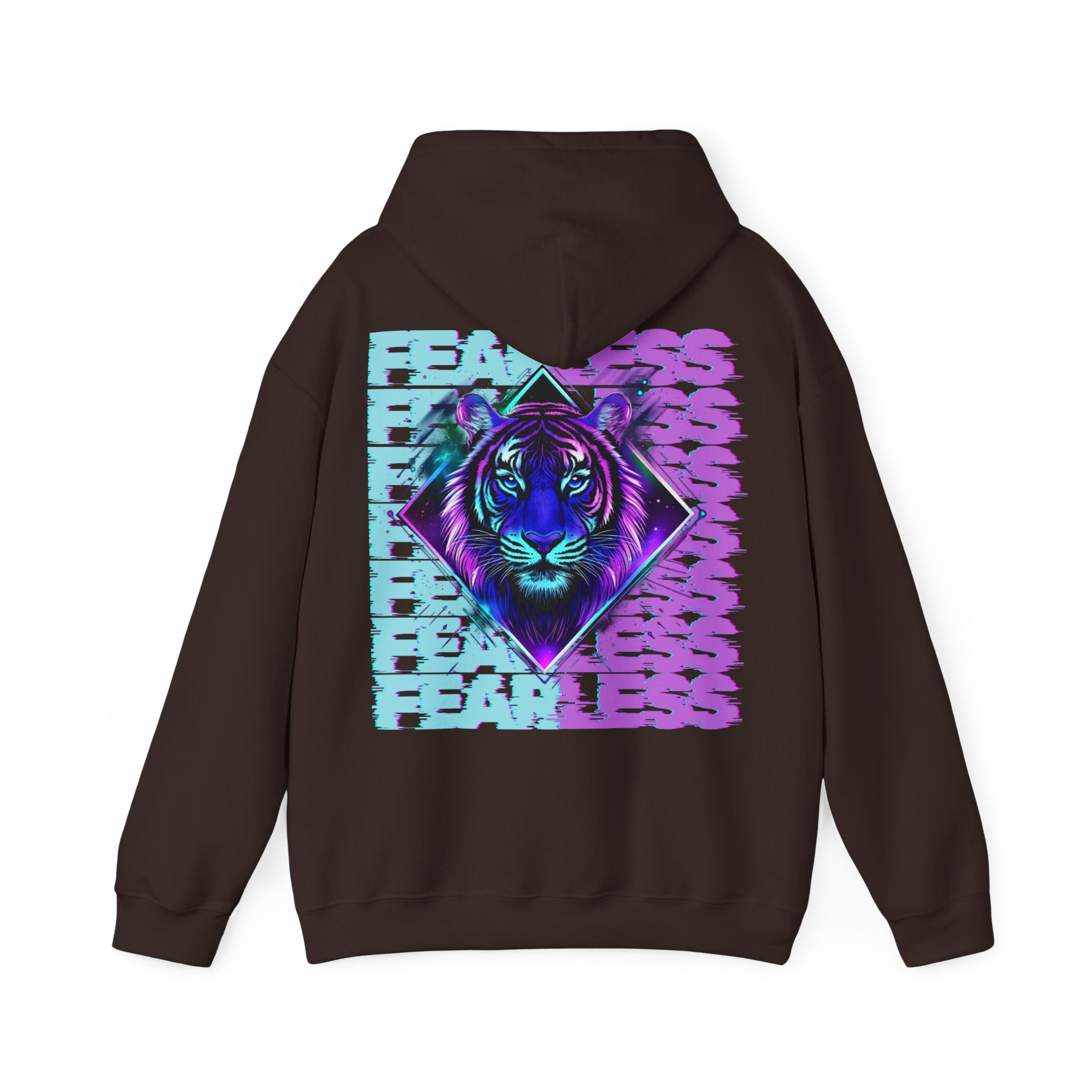 Hoodie „Fearless“ – Stylischer Unisex Hoodie mit kraftvollem Rückenprint