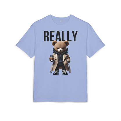 Unisex Oversized T-Shirt „REALLY“ mit Statement Print | 100 % Baumwolle | seianders.de