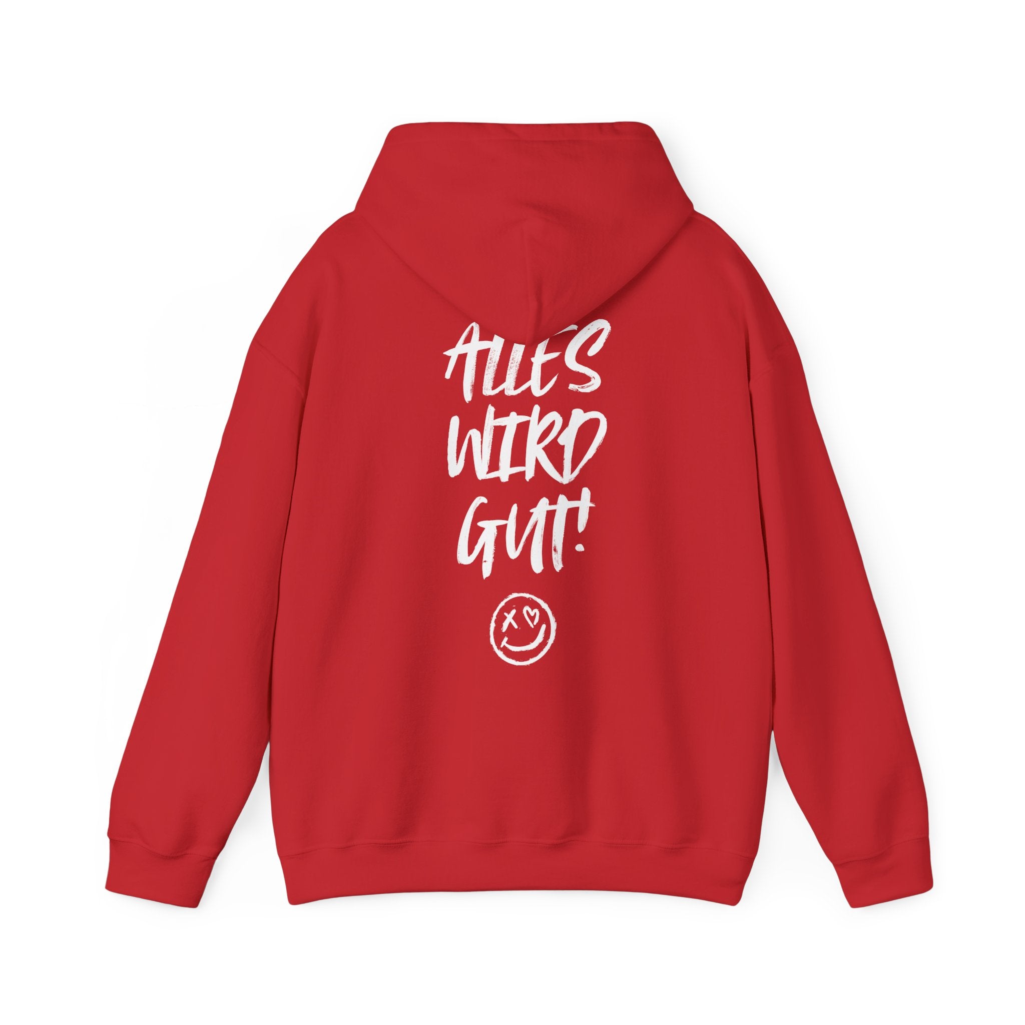 Unisex Hoodie mit Rückenprint „Alles wird gut“ – kuscheliger Hoodie mit positiver Botschaft
