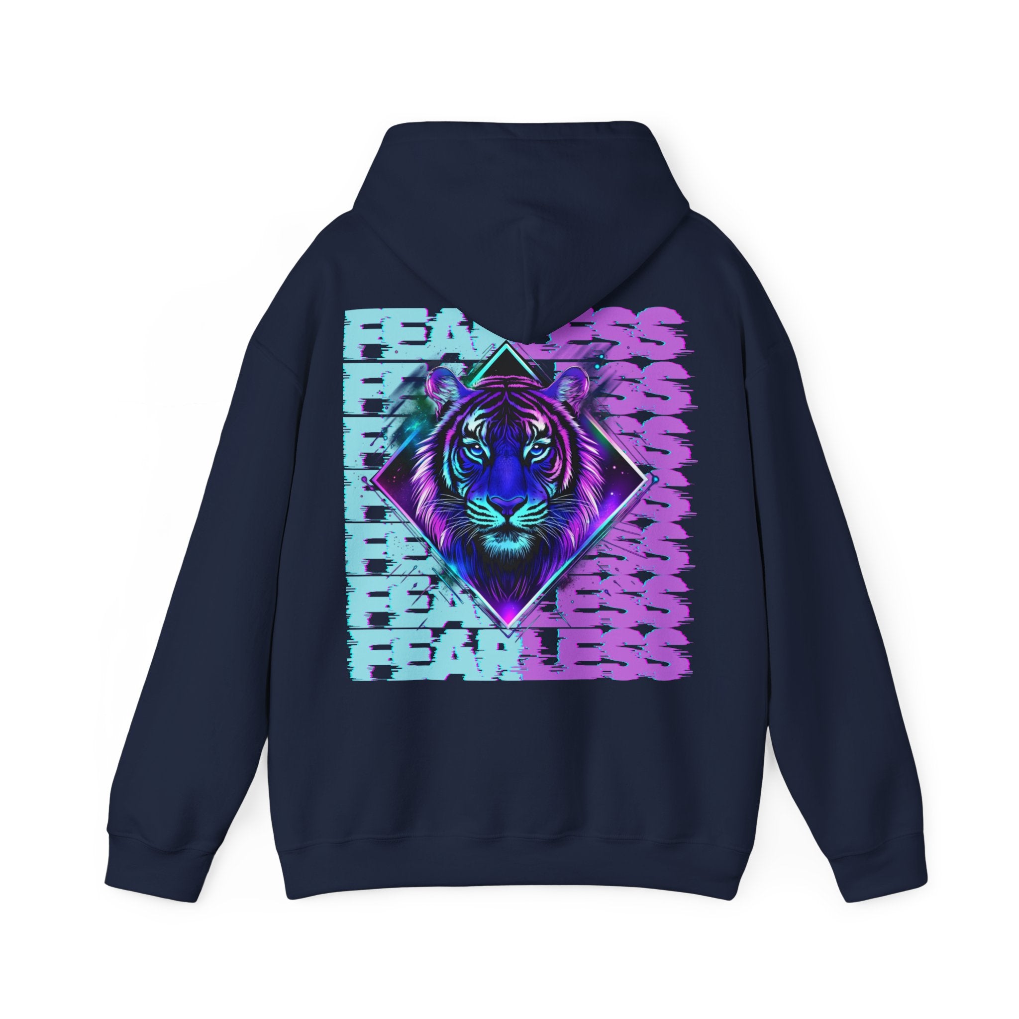Hoodie „Fearless“ – Stylischer Unisex Hoodie mit kraftvollem Rückenprint
