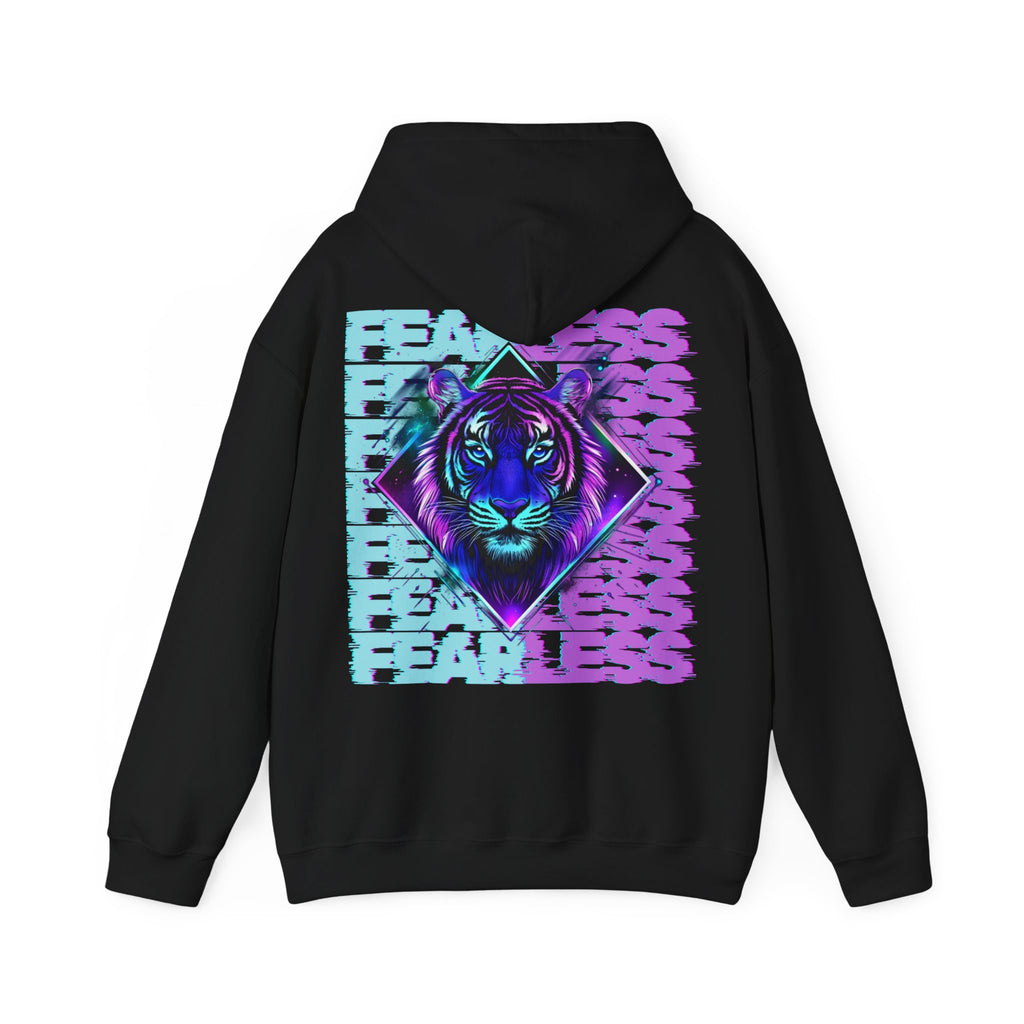 Hoodie „Fearless“ – Stylischer Unisex Hoodie mit kraftvollem Rückenprint