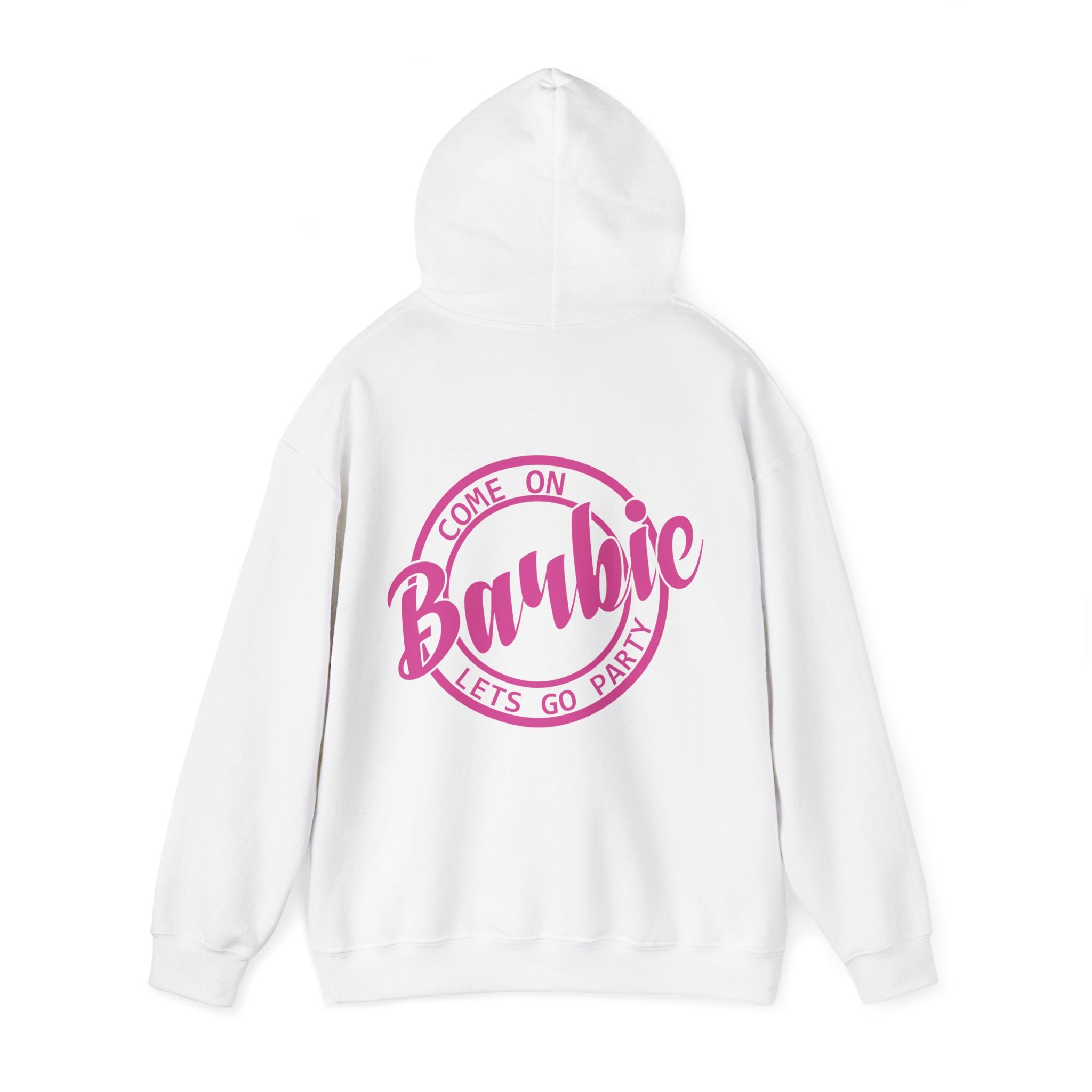 Hoodie „Sexy Möwe – Oh La La“ – Unisex Hoodie mit kleinem Frontprint & großem Rückenprint