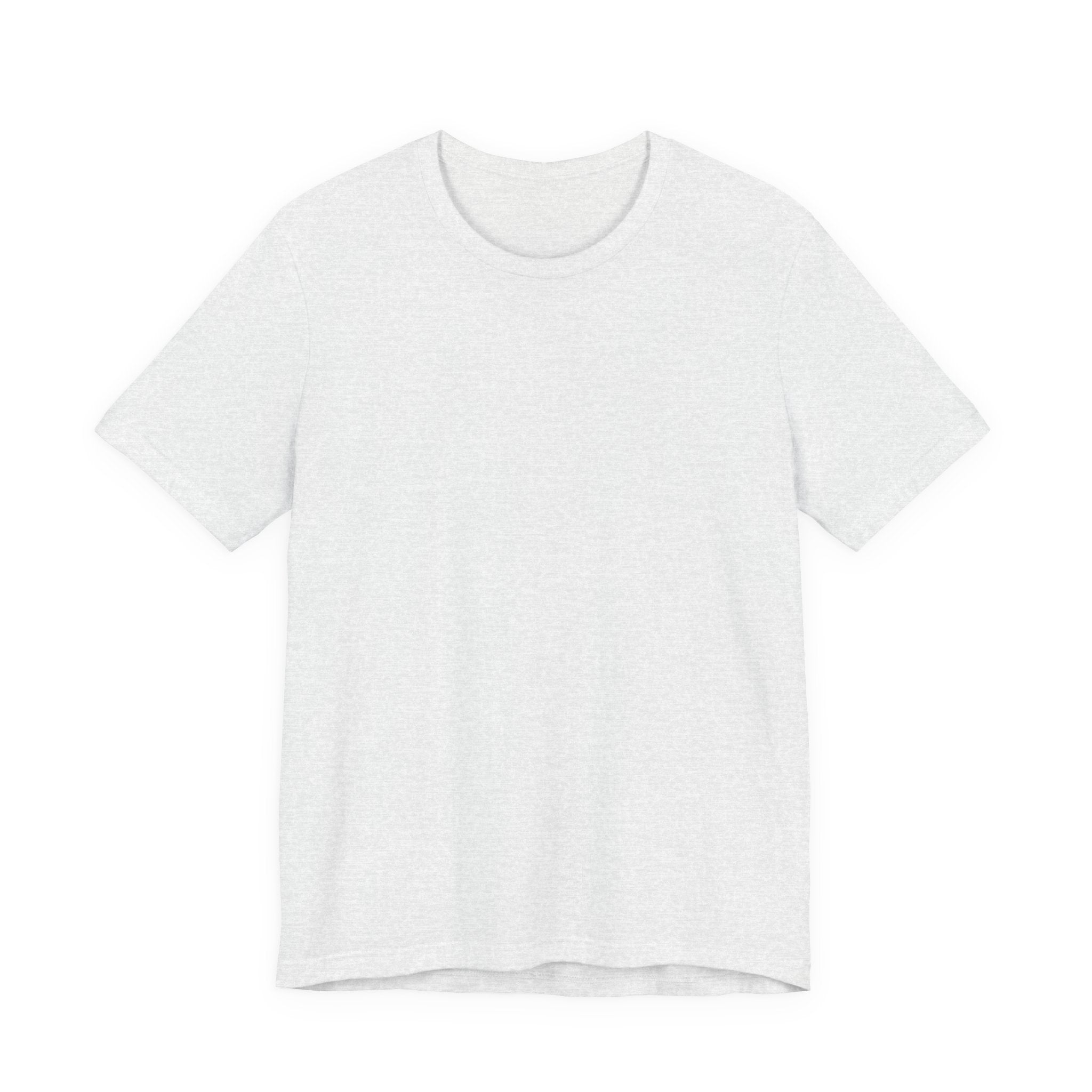 Unisex Jersey T-Shirt mit Rückenprint „BE YOURSELF“ – stylisches Statement Shirt aus 100 % Baumwolle
