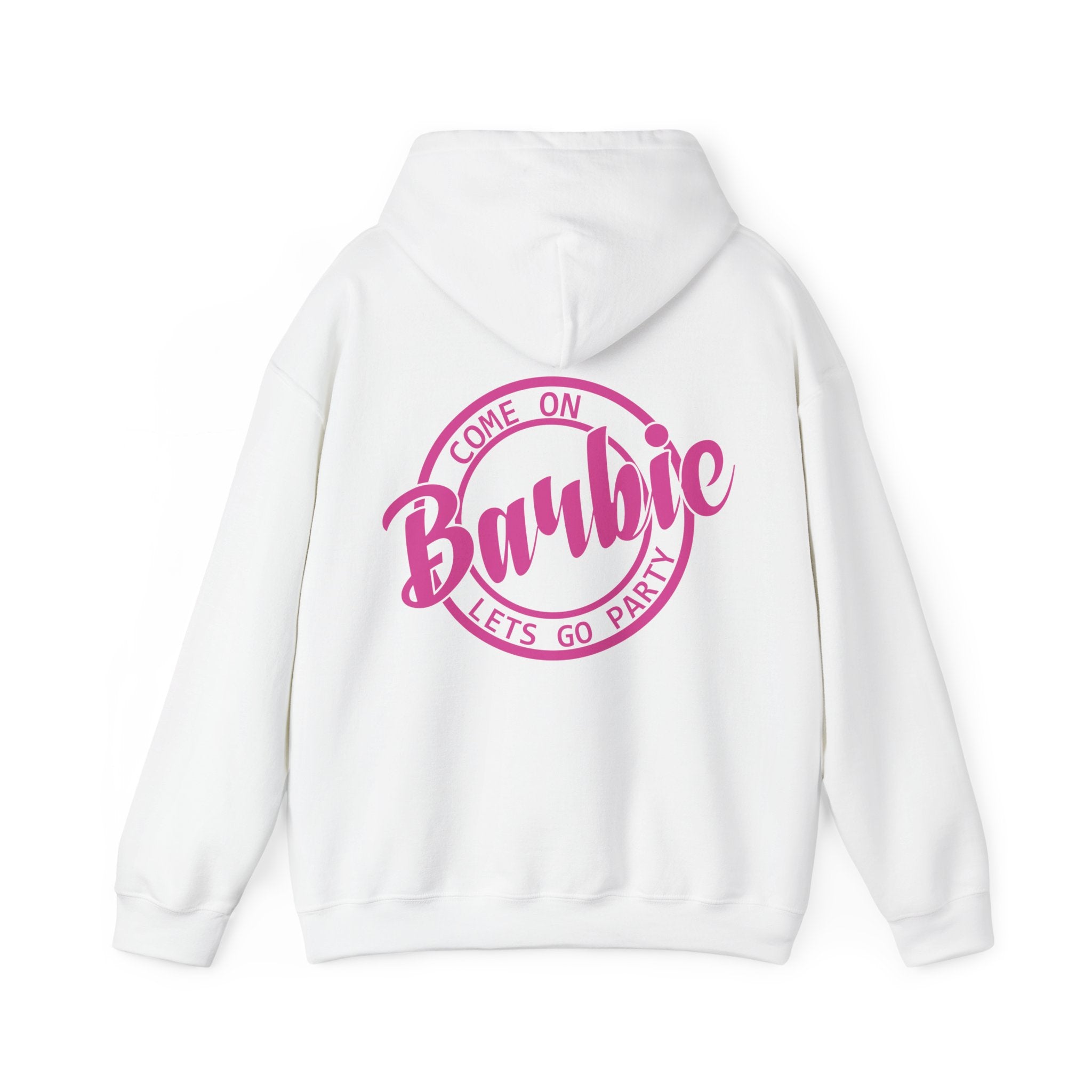 Hoodie „Sexy Möwe – Oh La La“ – Unisex Hoodie mit kleinem Frontprint & großem Rückenprint