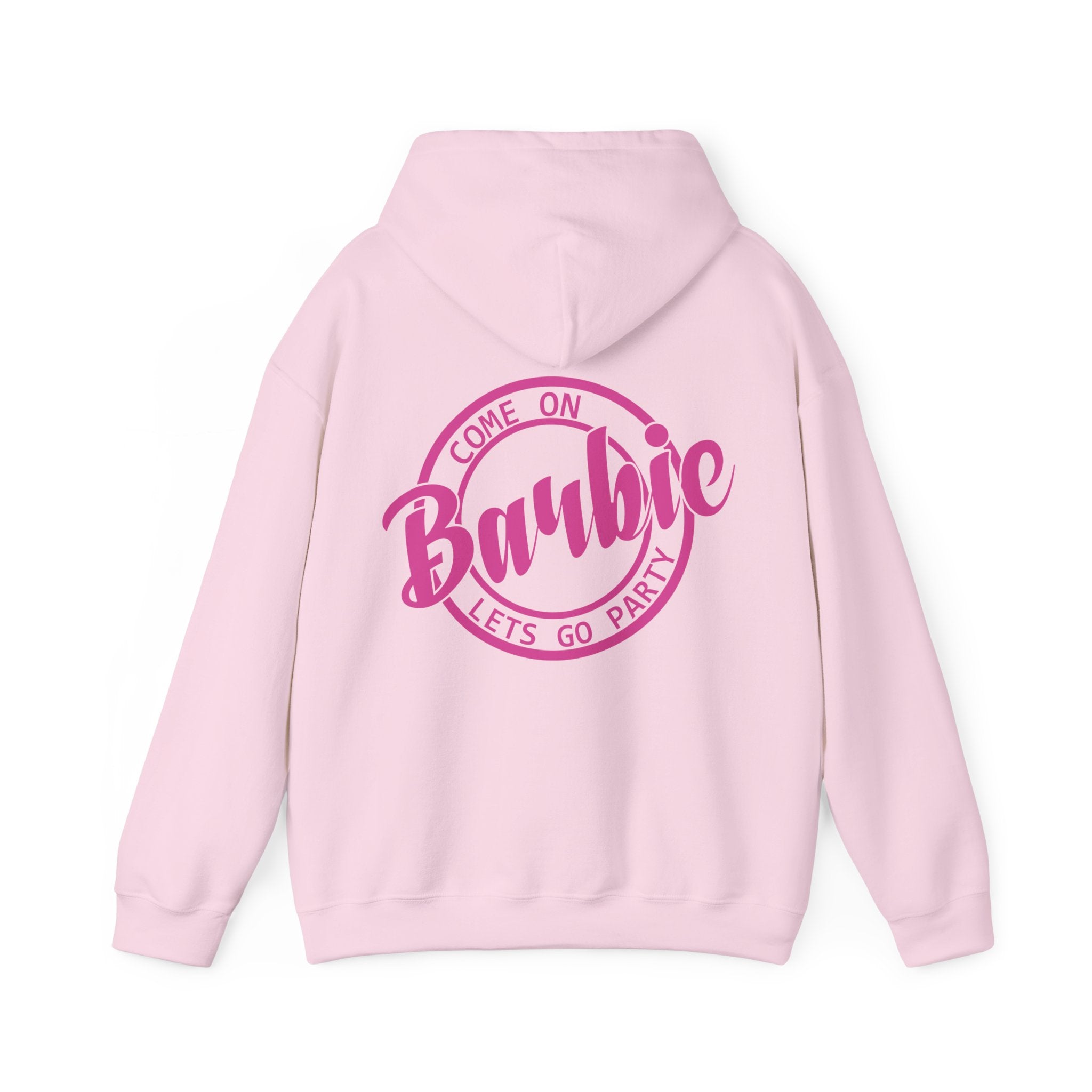 Hoodie „Sexy Möwe – Oh La La“ – Unisex Hoodie mit kleinem Frontprint & großem Rückenprint