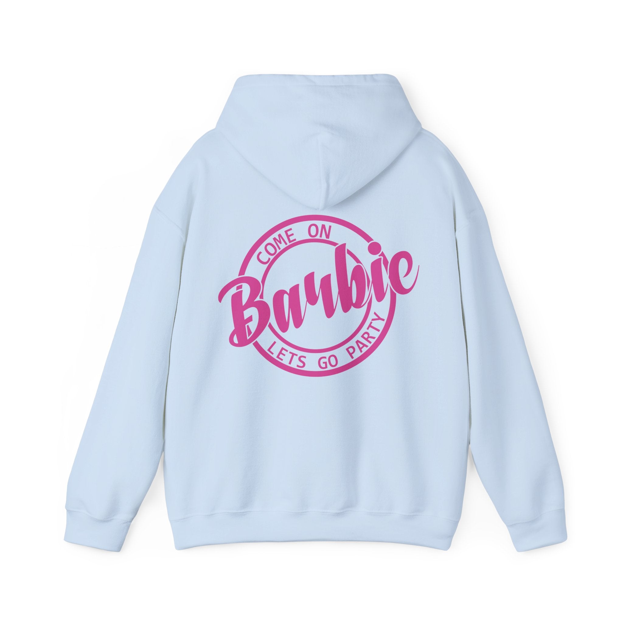 Hoodie „Sexy Möwe – Oh La La“ – Unisex Hoodie mit kleinem Frontprint & großem Rückenprint