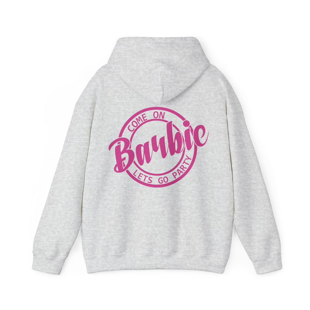 Hoodie „Sexy Möwe – Oh La La“ – Unisex Hoodie mit kleinem Frontprint & großem Rückenprint