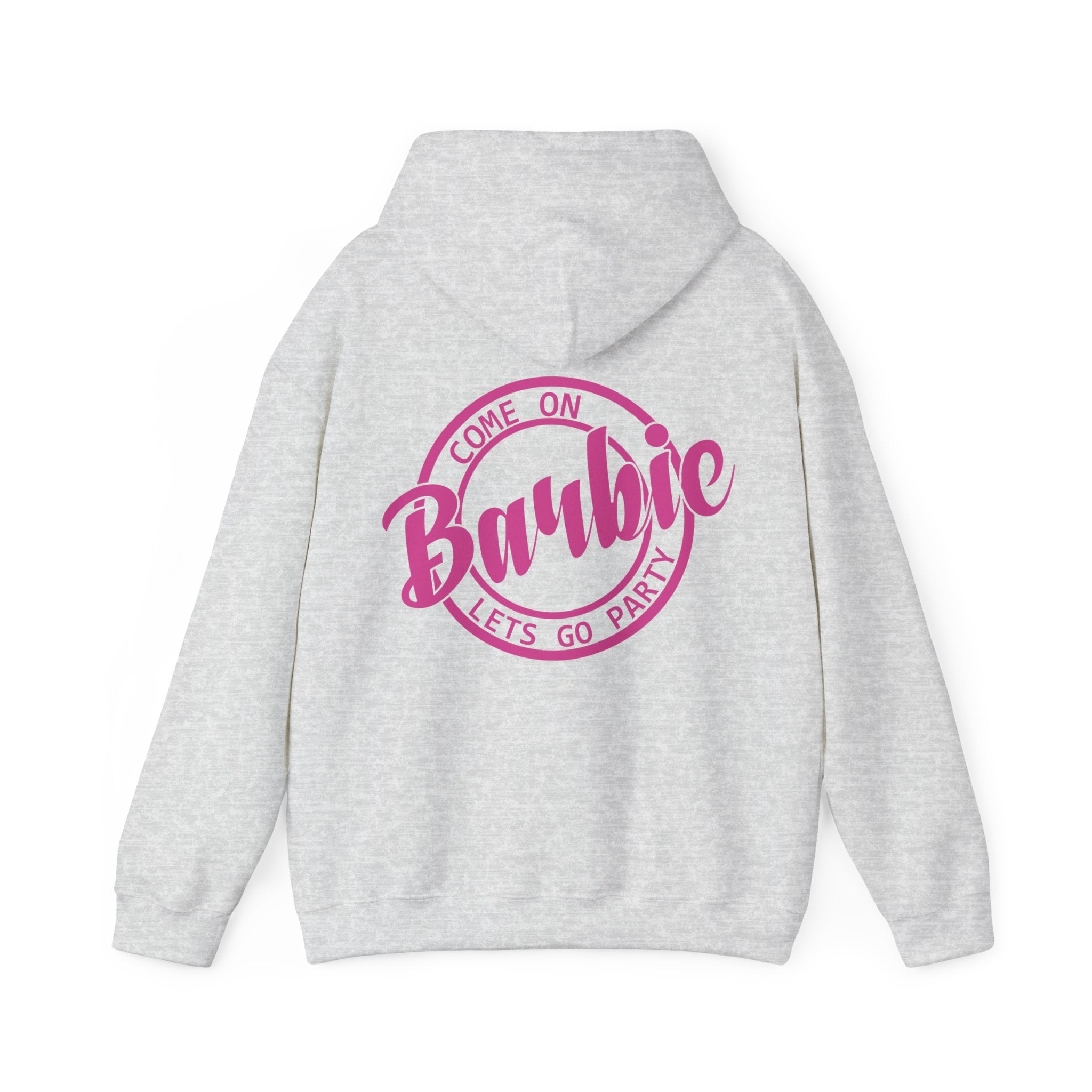 Hoodie „Sexy Möwe – Oh La La“ – Unisex Hoodie mit kleinem Frontprint & großem Rückenprint
