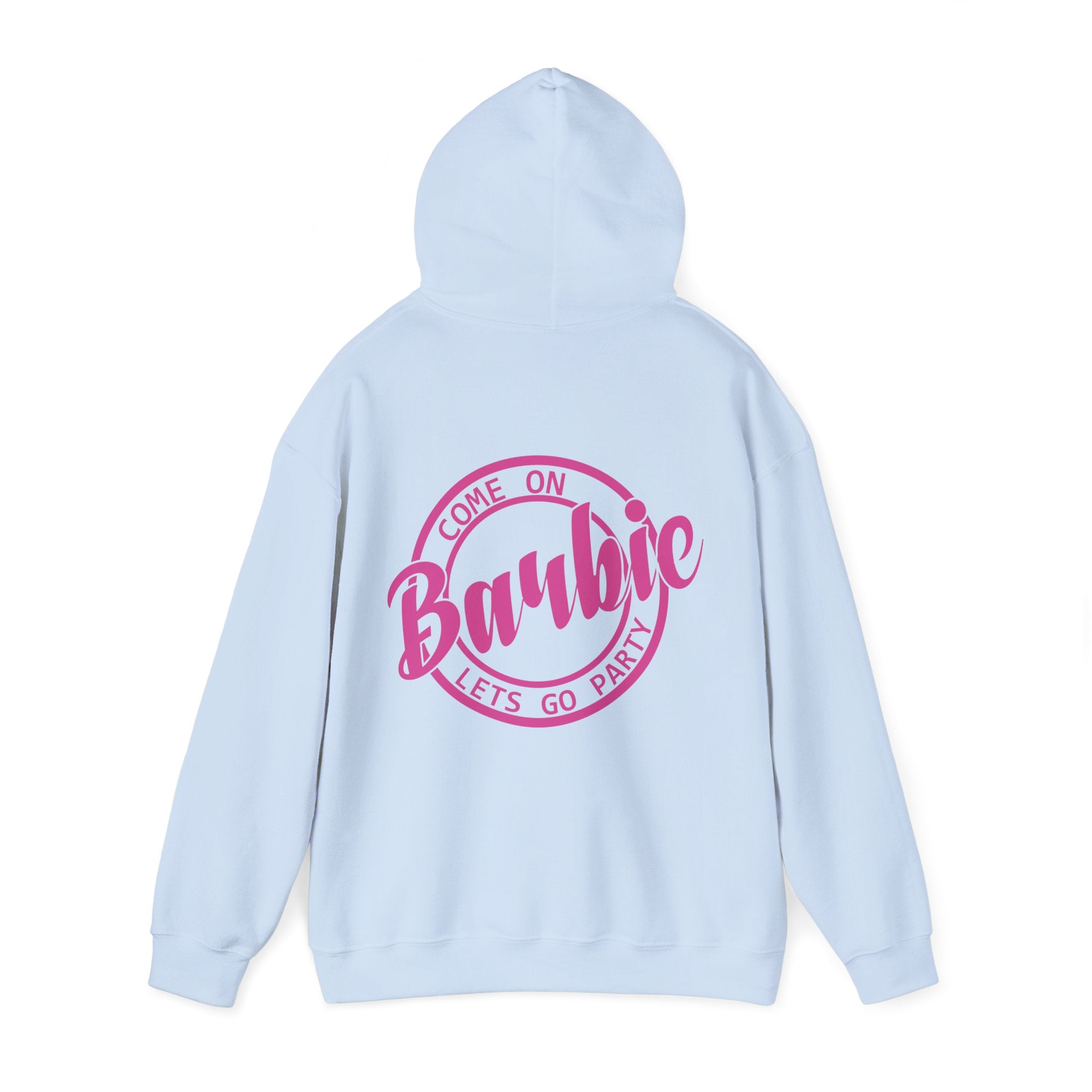 Hoodie „Sexy Möwe – Oh La La“ – Unisex Hoodie mit kleinem Frontprint & großem Rückenprint