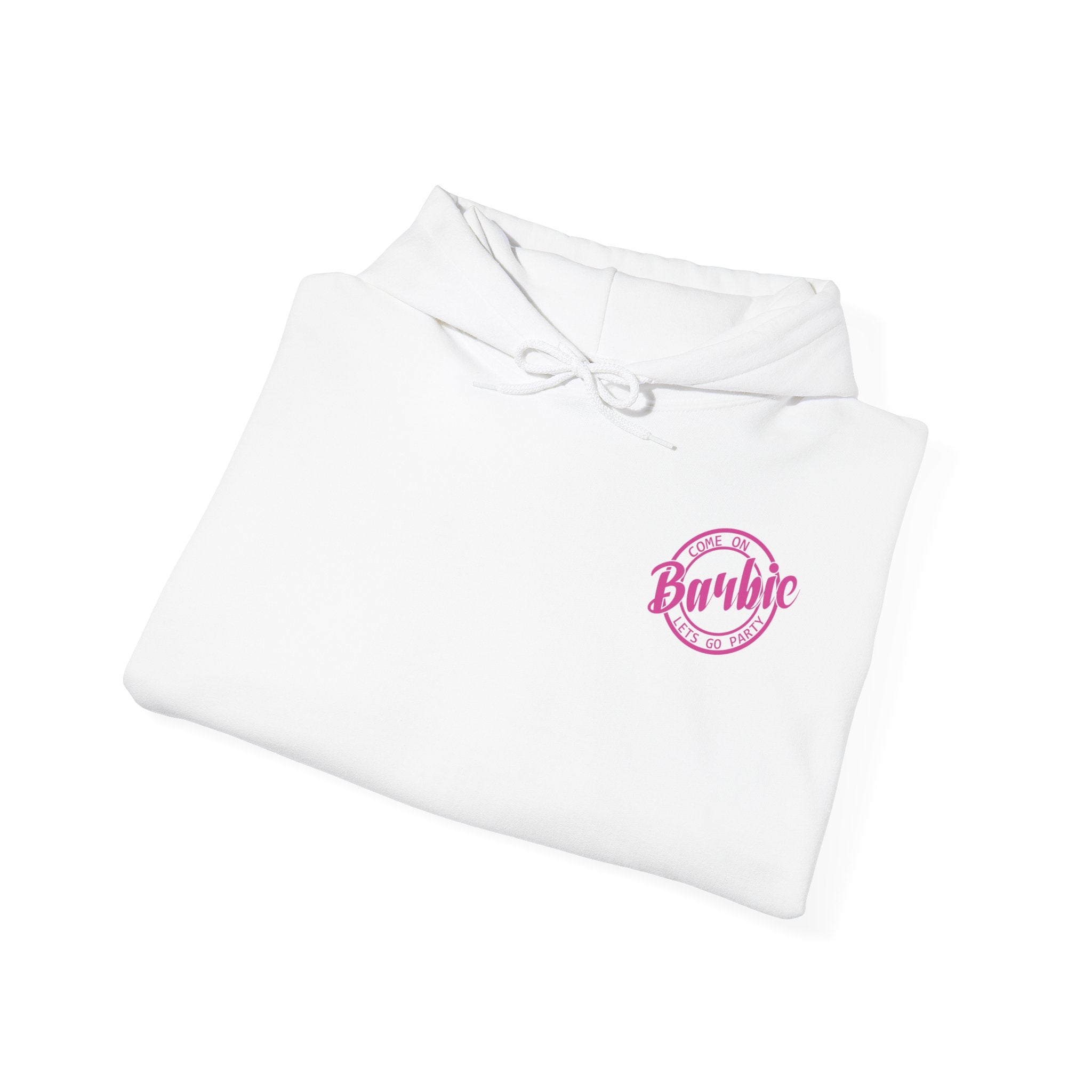 Hoodie „Sexy Möwe – Oh La La“ – Unisex Hoodie mit kleinem Frontprint & großem Rückenprint