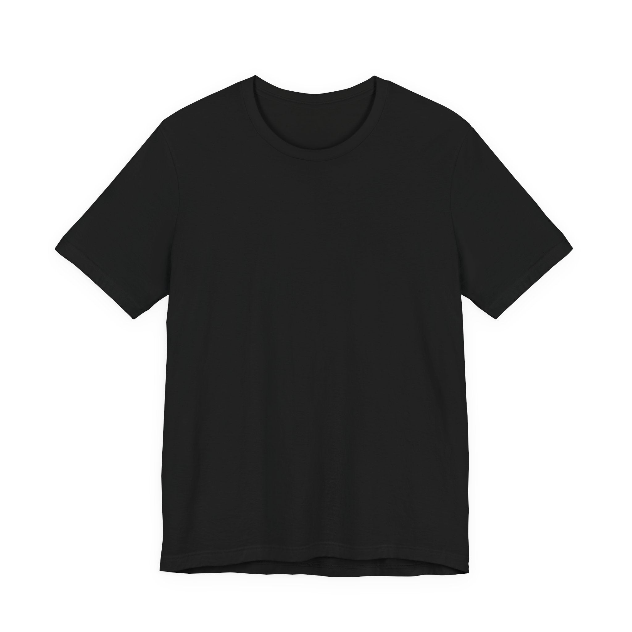 Unisex Jersey T-Shirt mit Rückenprint „alles wird gut“ – lässiges Statement Shirt aus 100 % Baumwolle