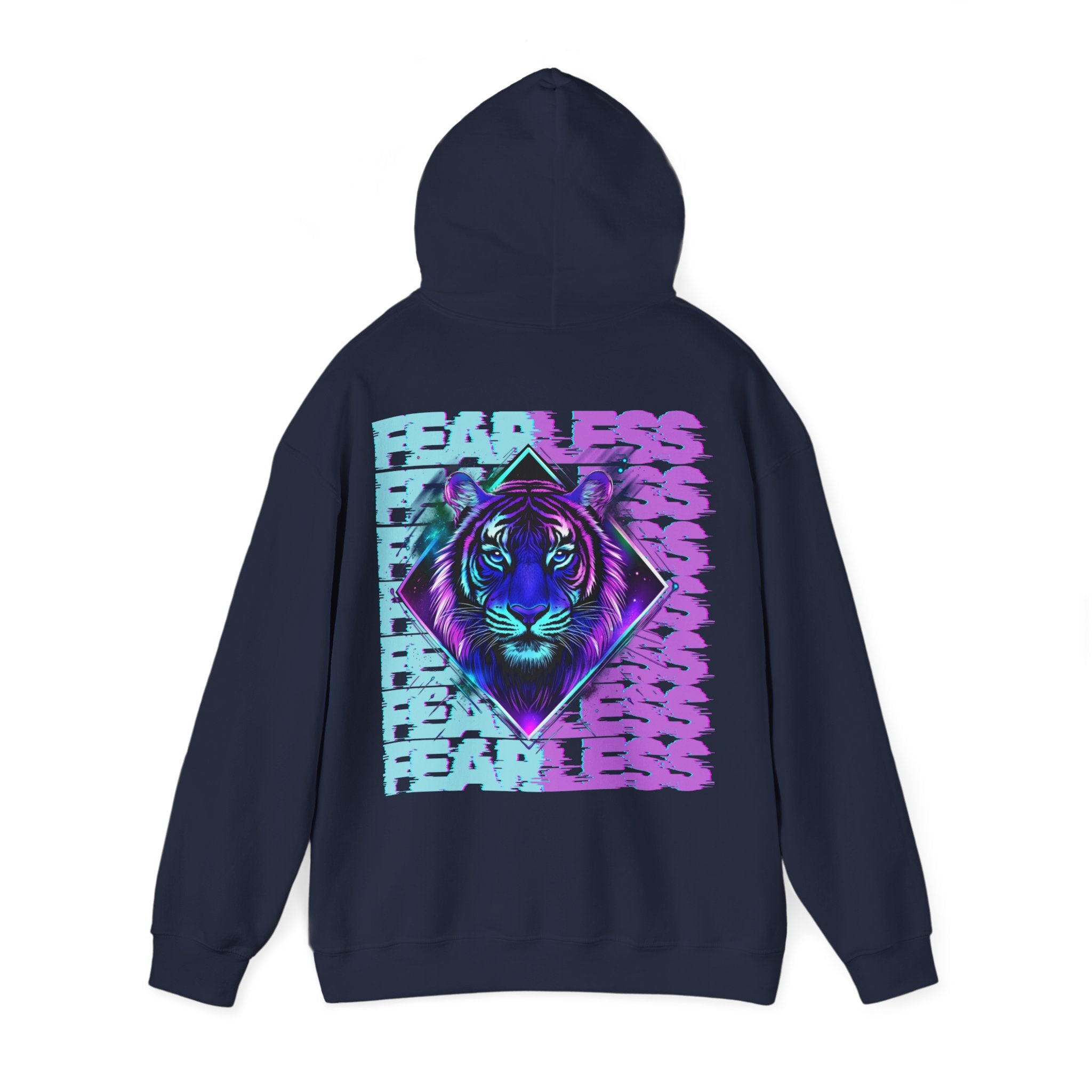 Hoodie „Fearless“ – Stylischer Unisex Hoodie mit kraftvollem Rückenprint