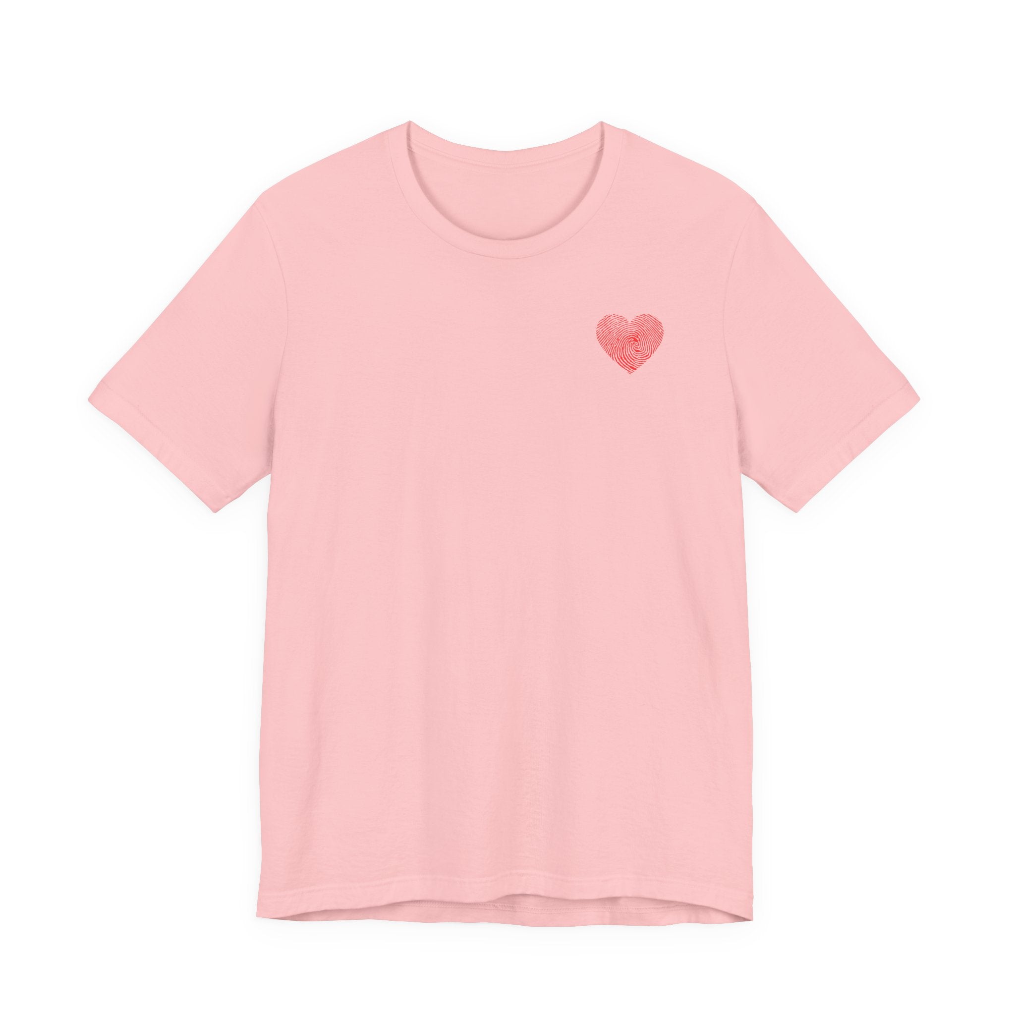 Unisex T-Shirt „Rotes Herz“ – Liebe & Leidenschaft | Atmungsaktive Baumwolle für Alltag & Freizeit