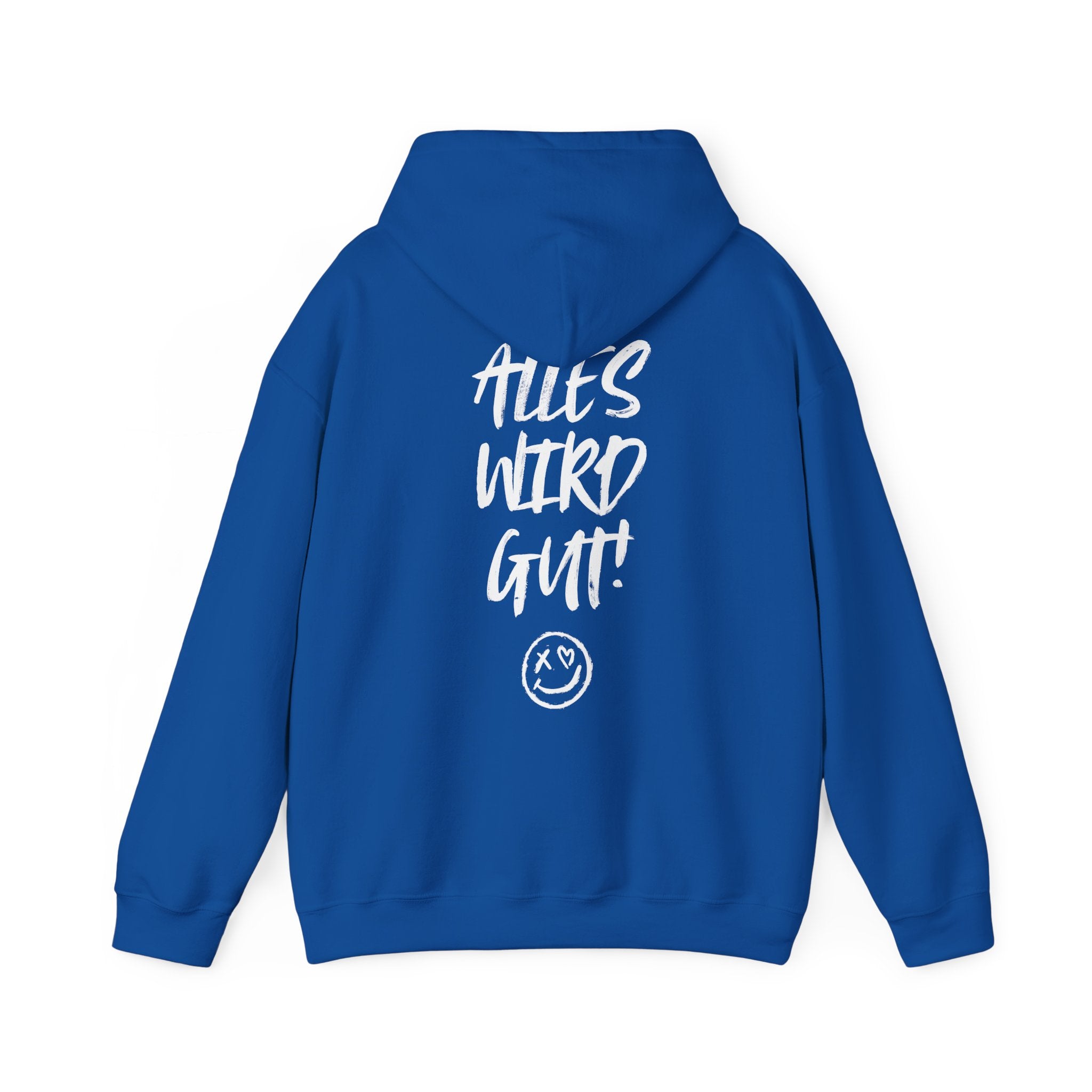 Unisex Hoodie mit Rückenprint „Alles wird gut“ – kuscheliger Hoodie mit positiver Botschaft