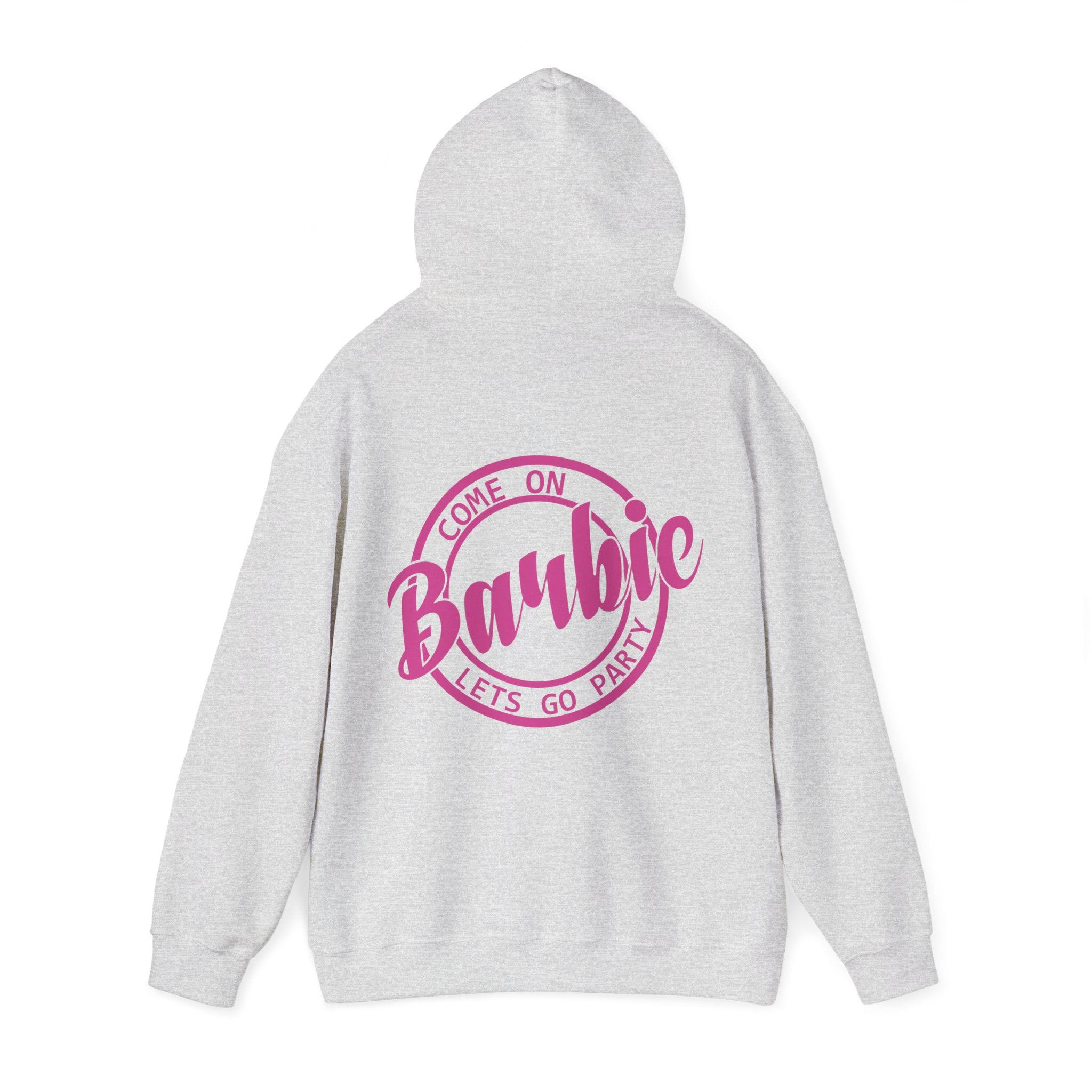 Hoodie „Sexy Möwe – Oh La La“ – Unisex Hoodie mit kleinem Frontprint & großem Rückenprint