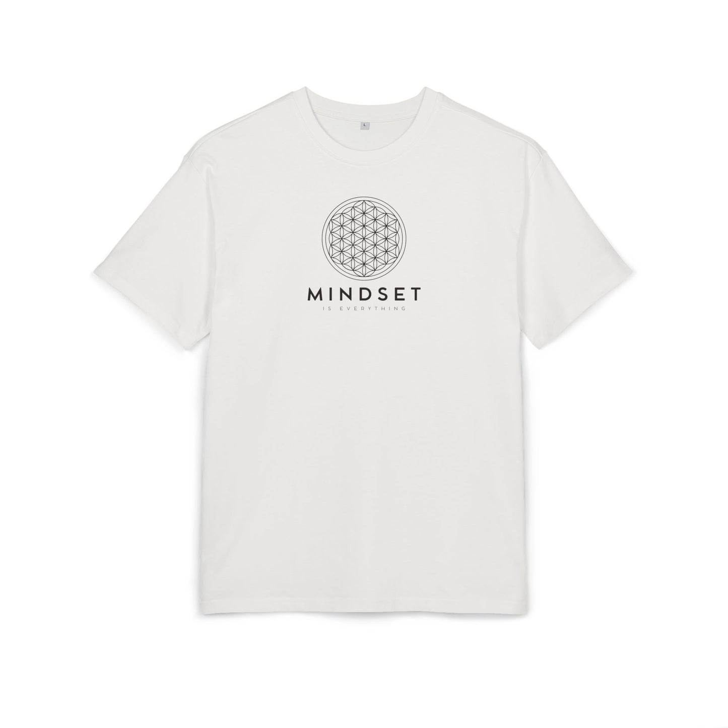 Unisex Oversized T-Shirt „Mindset is Everything“ mit Statement Print | 100 % Baumwolle | seianders.de