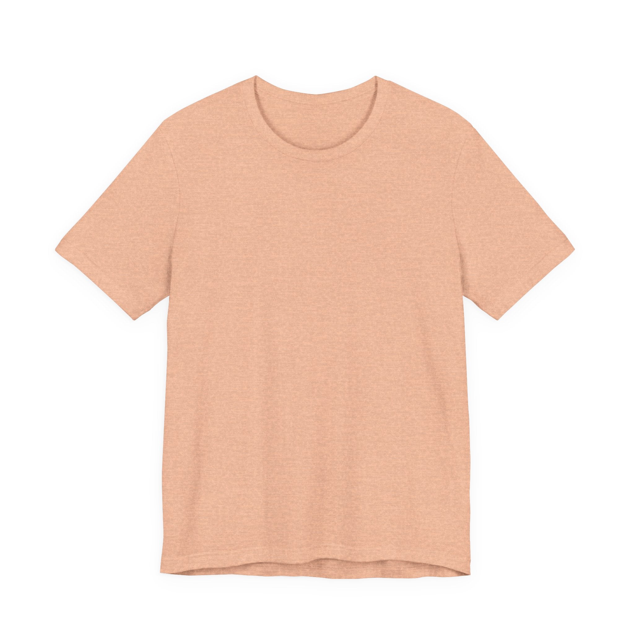 Unisex Jersey T-Shirt mit Rückenprint „BE YOURSELF“ – stylisches Statement Shirt aus 100 % Baumwolle