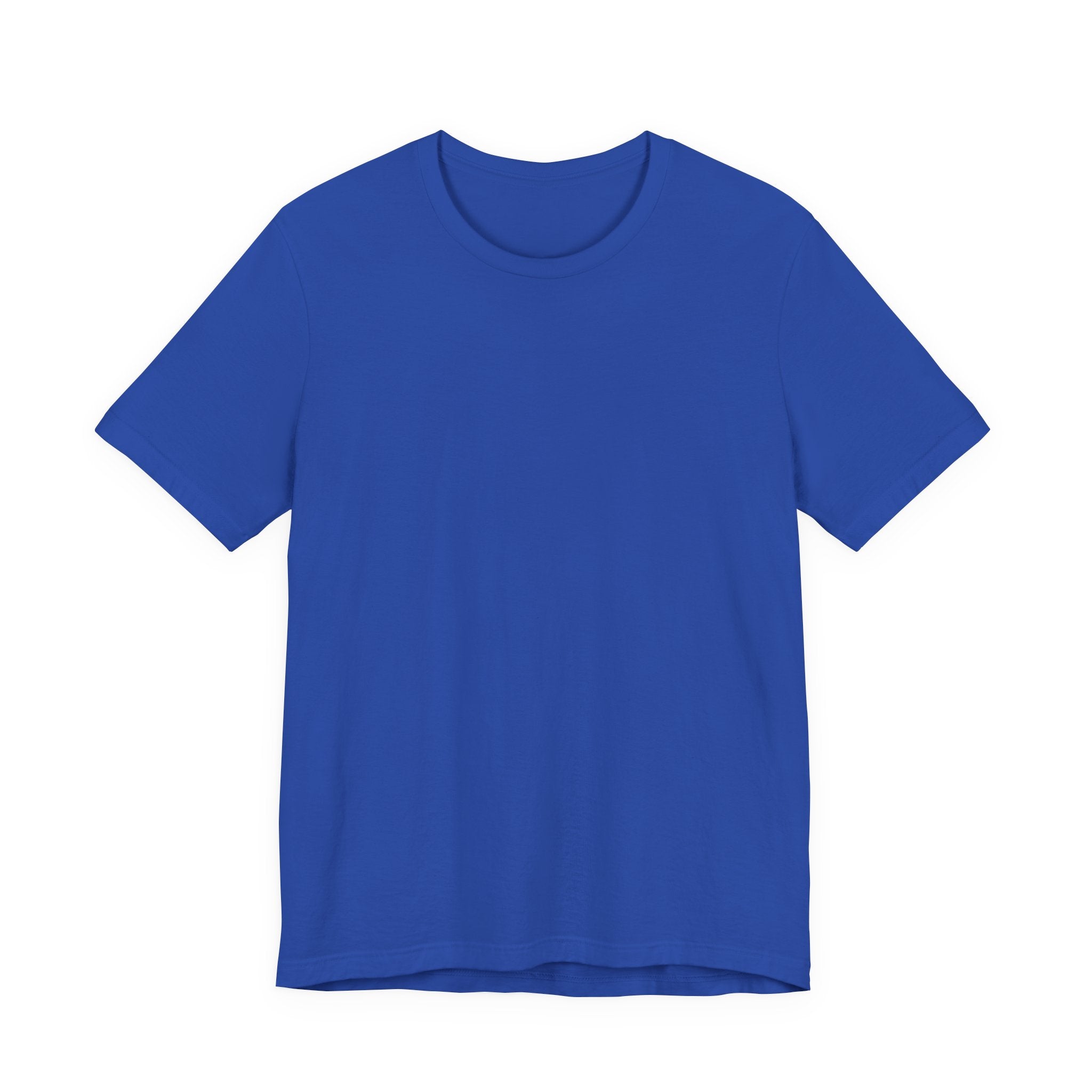 Unisex Jersey T-Shirt mit Rückenprint „alles wird gut“ – lässiges Statement Shirt aus 100 % Baumwolle