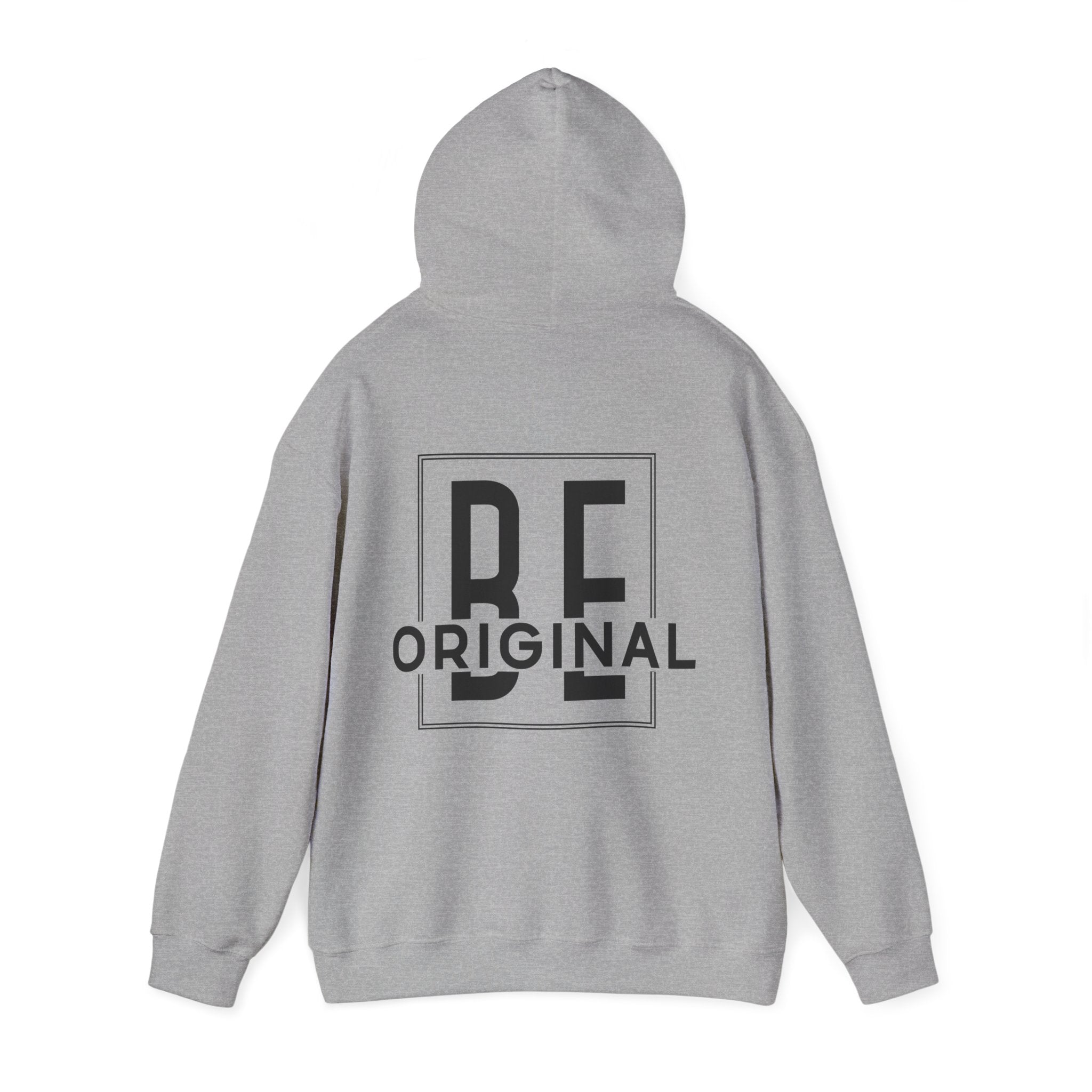 Hoodie „BE ORIGINAL“ – Cooler Unisex Hoodie mit inspirierendem Rückenprint