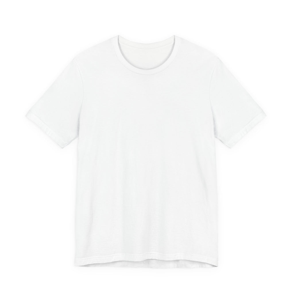 Unisex Jersey T-Shirt mit Rückenprint „BE THE GOOD“ – Statement Shirt aus 100 % Baumwolle