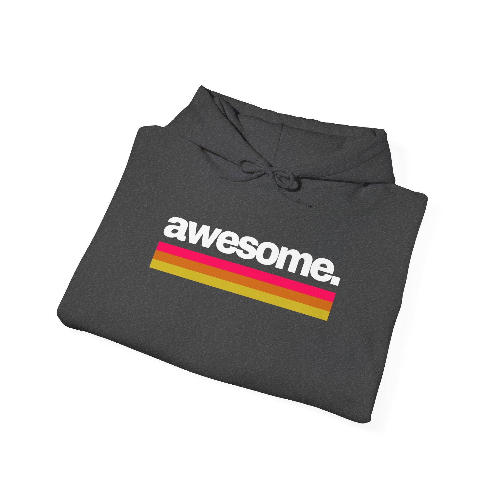 Unisex Hoodie mit Frontprint „AWESOME“ – stylischer Hoodie mit starkem Statement