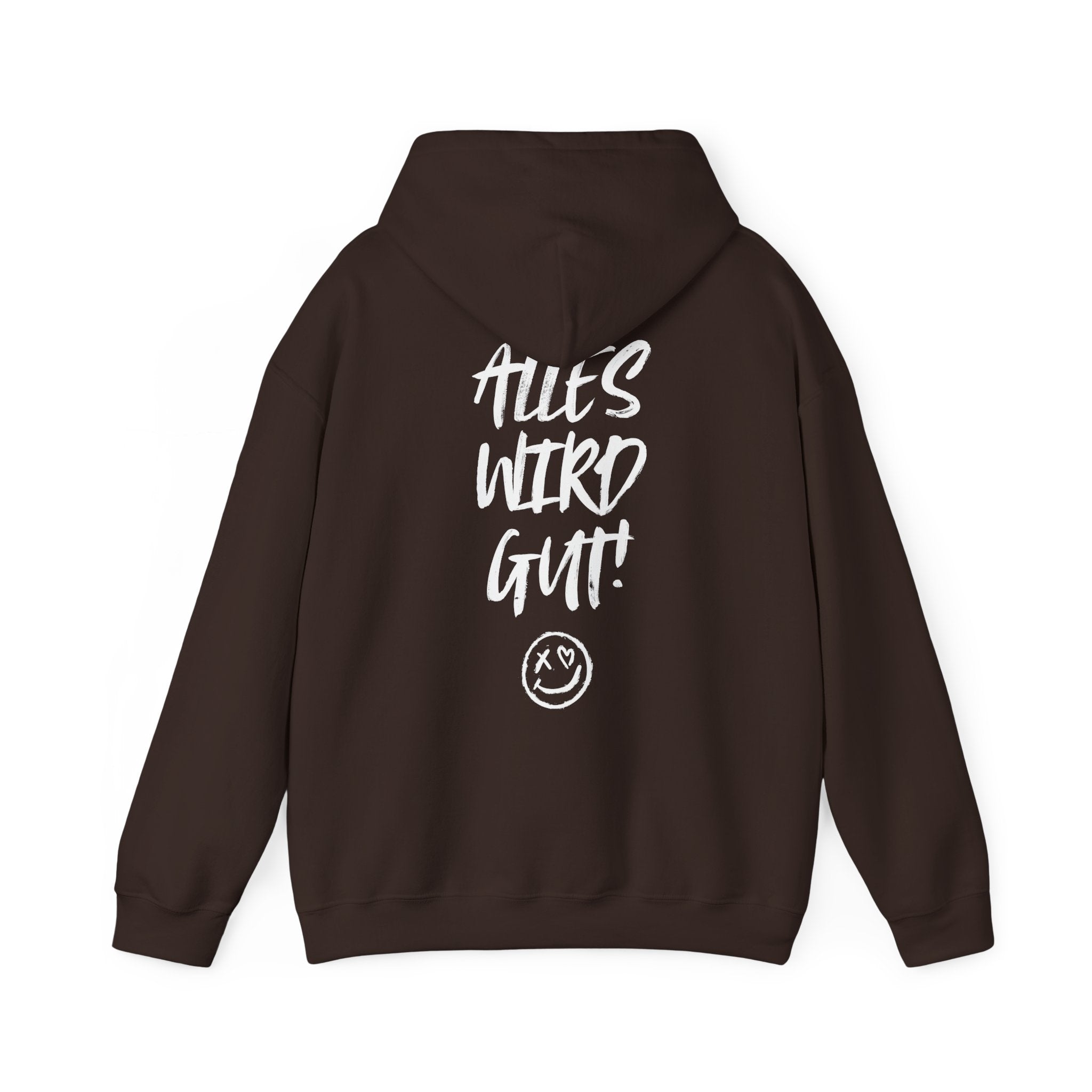 Unisex Hoodie mit Rückenprint „Alles wird gut“ – kuscheliger Hoodie mit positiver Botschaft