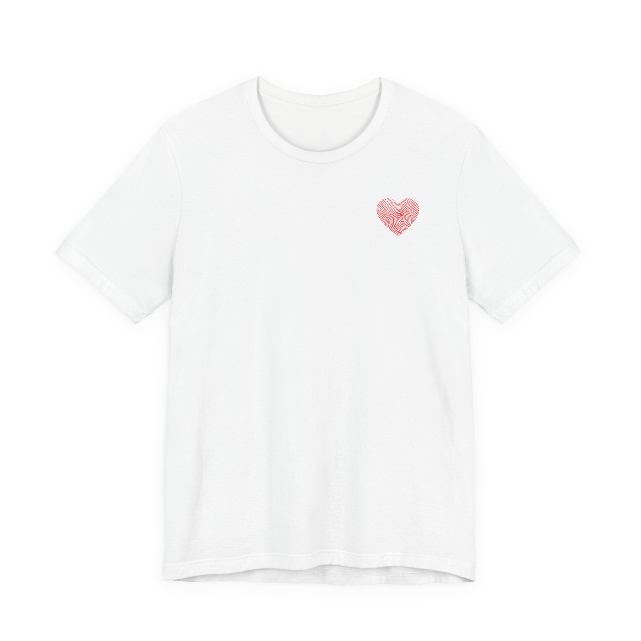 Unisex T-Shirt „Rotes Herz“ – Liebe & Leidenschaft | Atmungsaktive Baumwolle für Alltag & Freizeit