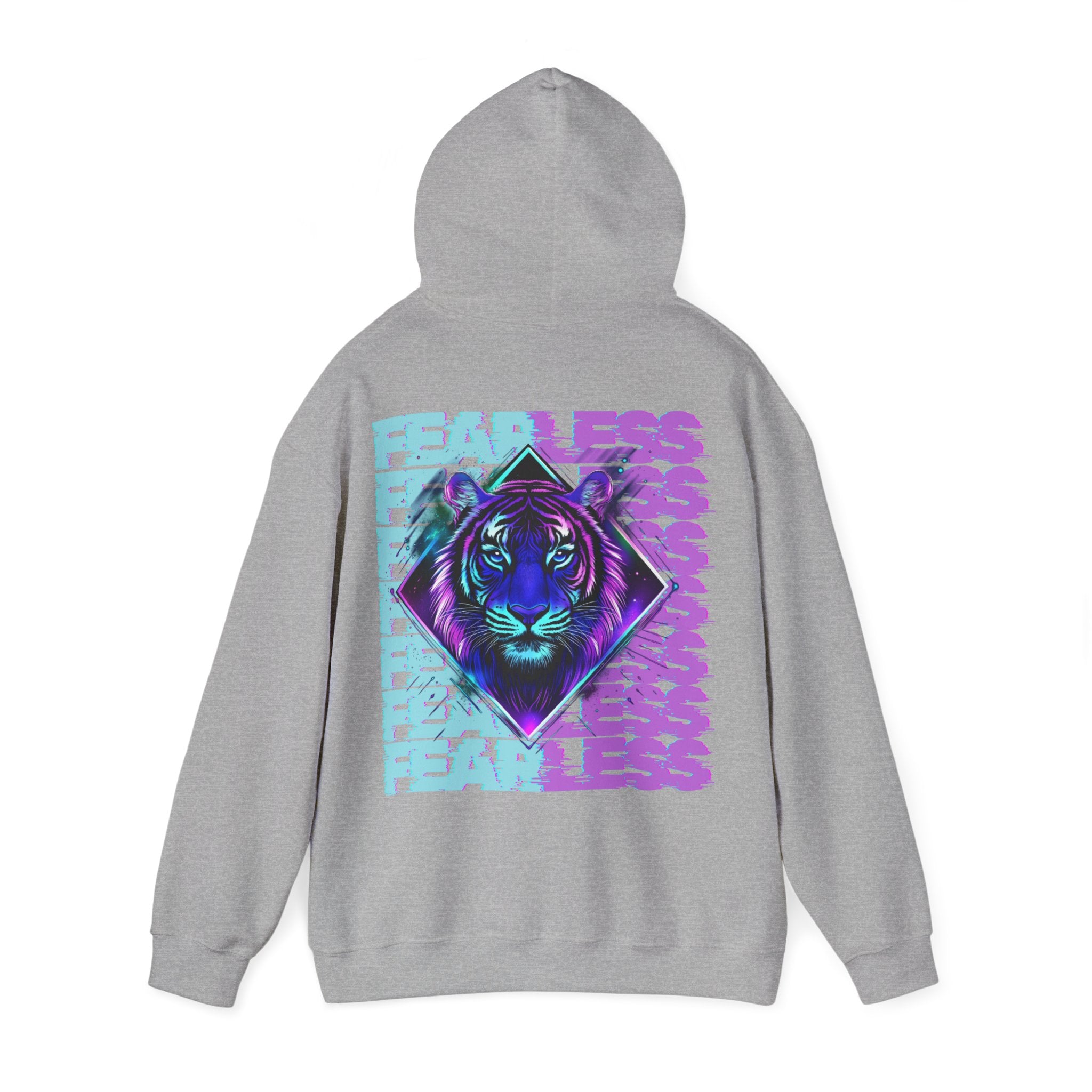 Hoodie „Fearless“ – Stylischer Unisex Hoodie mit kraftvollem Rückenprint