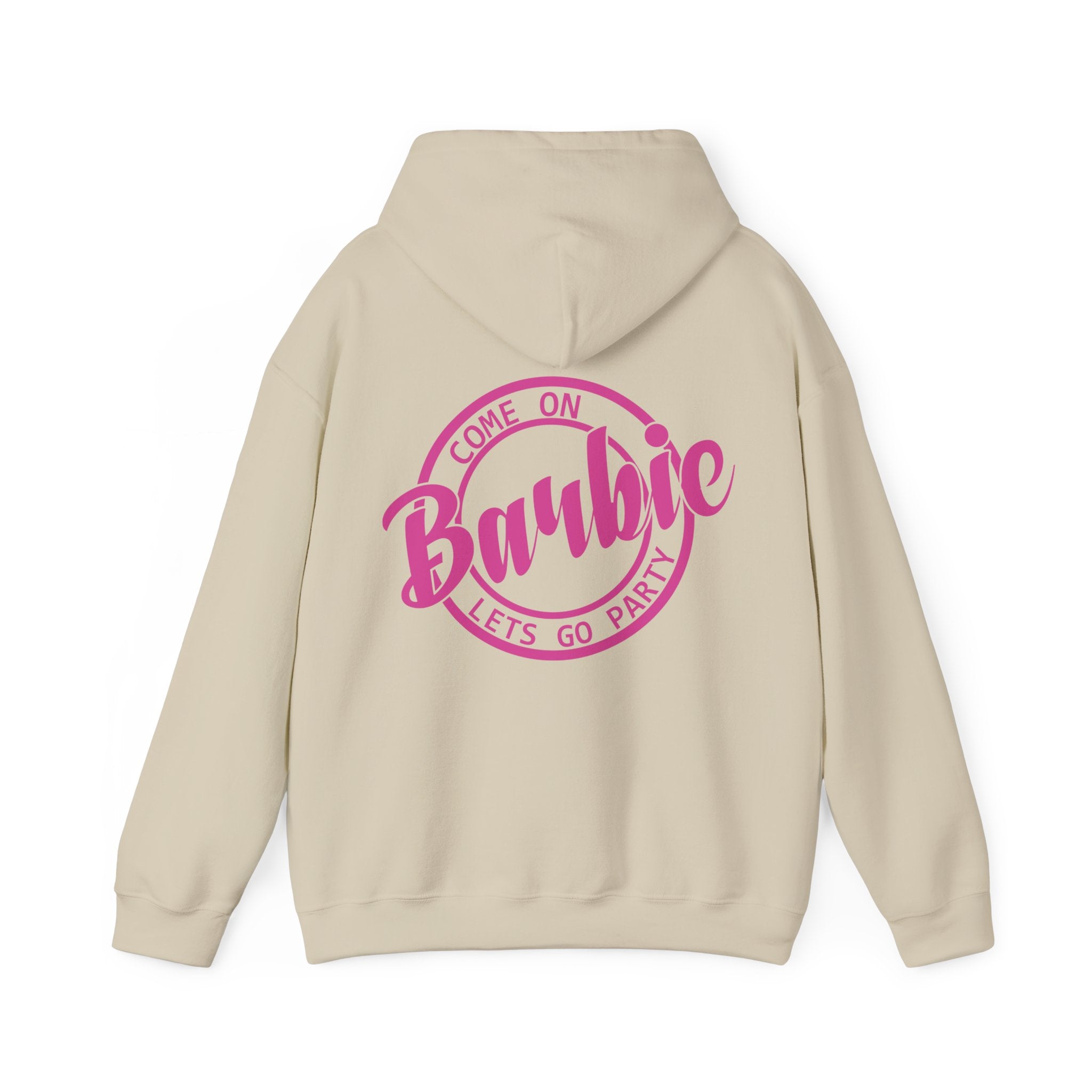 Hoodie „Sexy Möwe – Oh La La“ – Unisex Hoodie mit kleinem Frontprint & großem Rückenprint