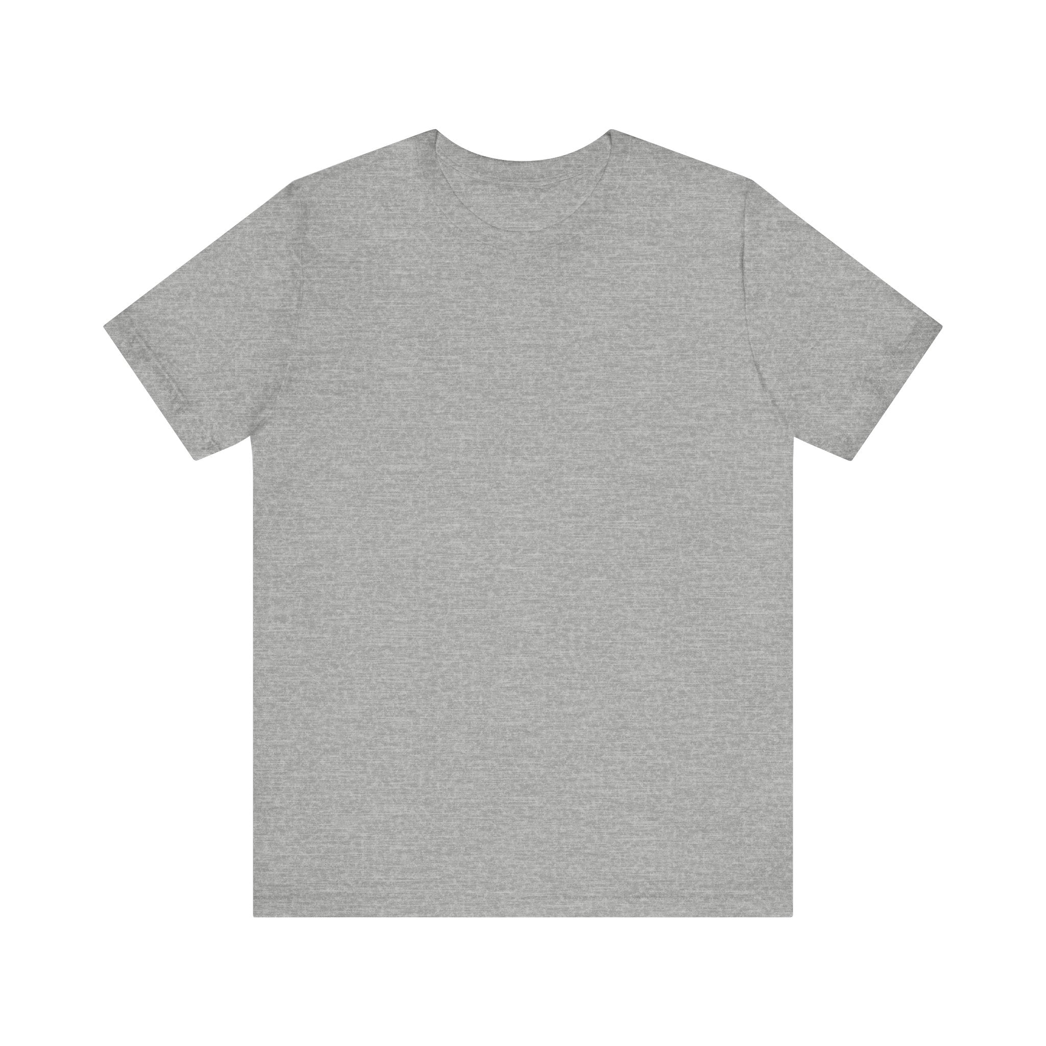 Unisex Jersey T-Shirt mit Rückenprint „BE THE GOOD“ – Statement Shirt aus 100 % Baumwolle