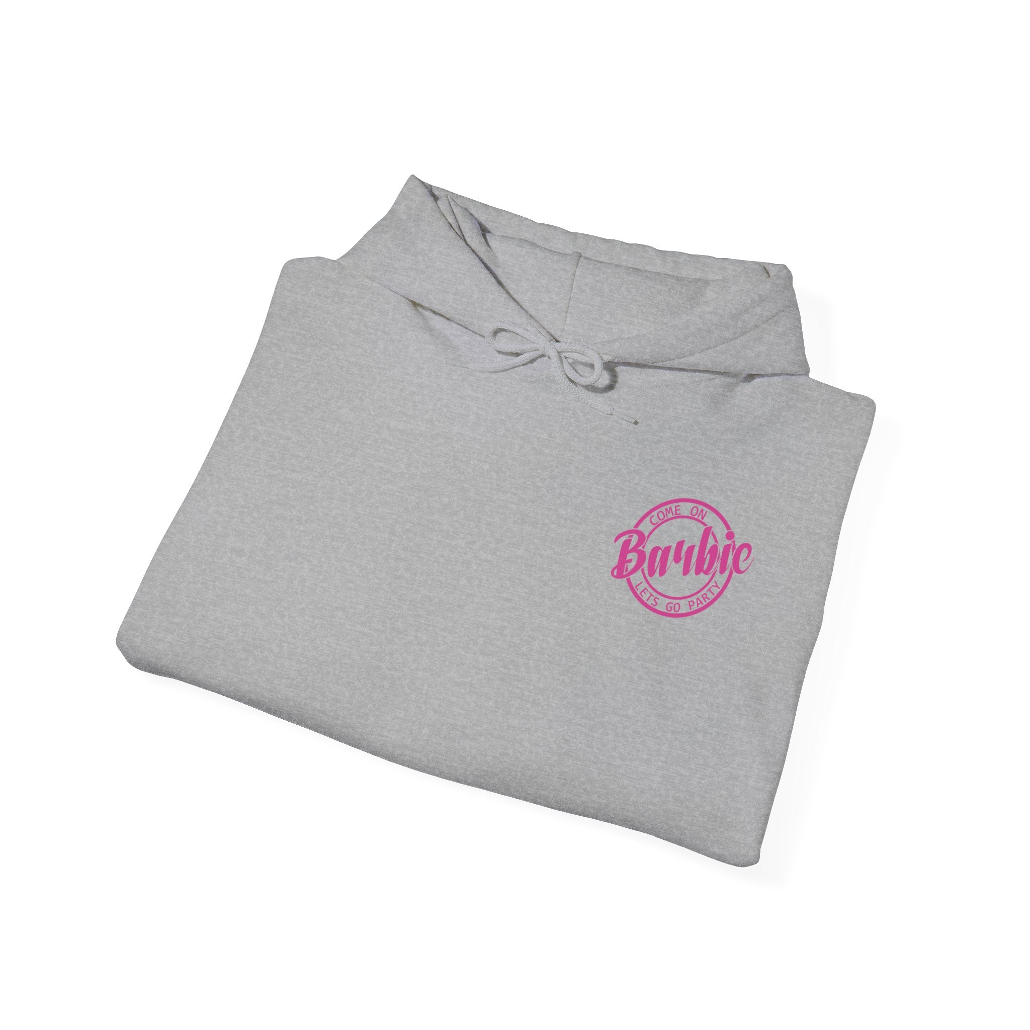 Hoodie „Sexy Möwe – Oh La La“ – Unisex Hoodie mit kleinem Frontprint & großem Rückenprint