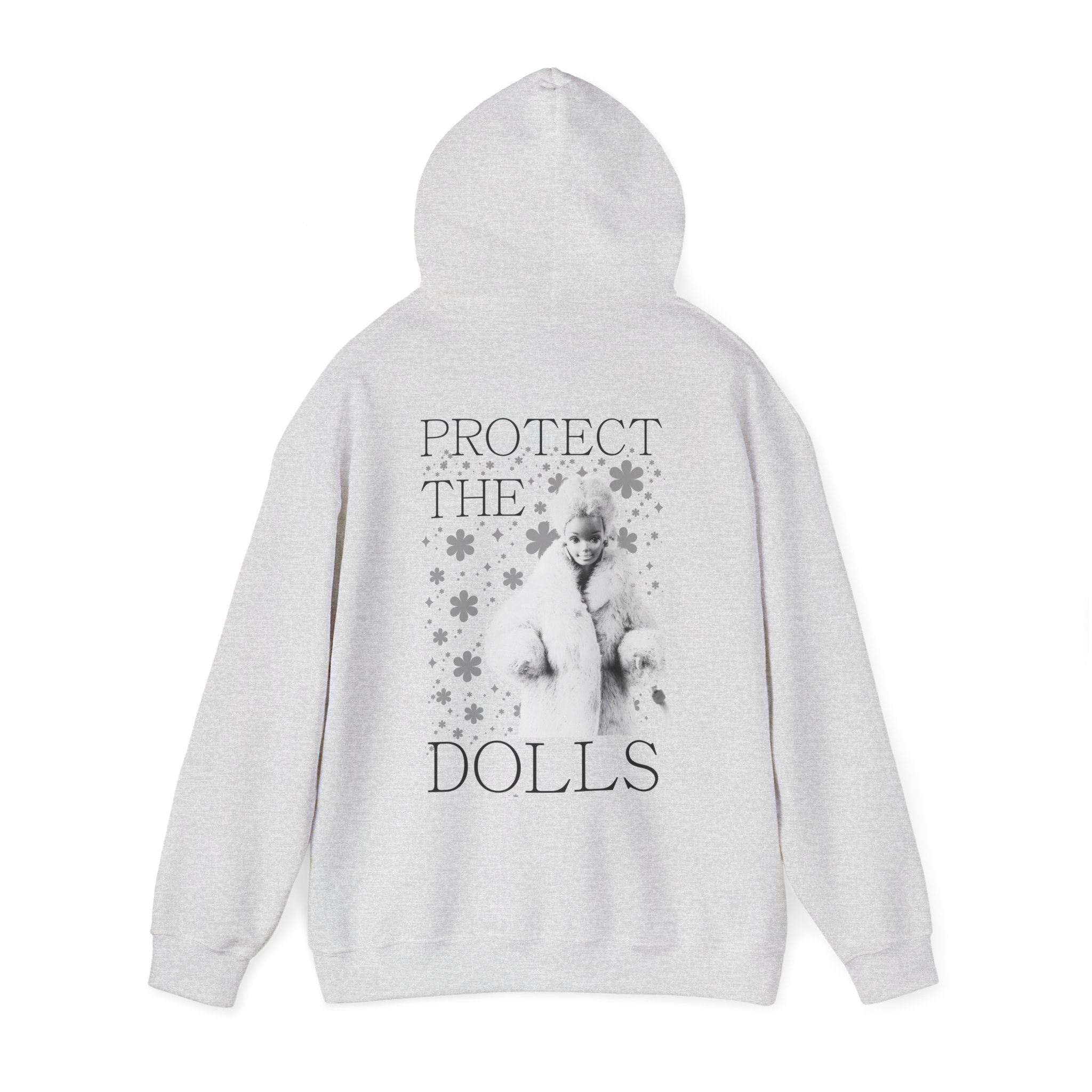 Hoodie „Protect the Dolls“ – Trendiger Unisex Hoodie mit auffälligem Rückenprint