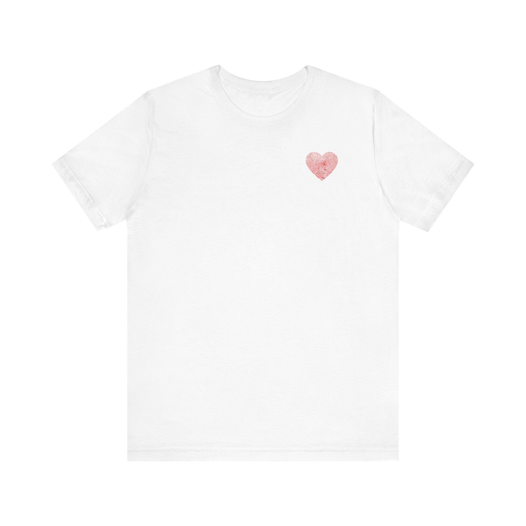 Unisex T-Shirt „Rotes Herz“ – Liebe & Leidenschaft | Atmungsaktive Baumwolle für Alltag & Freizeit